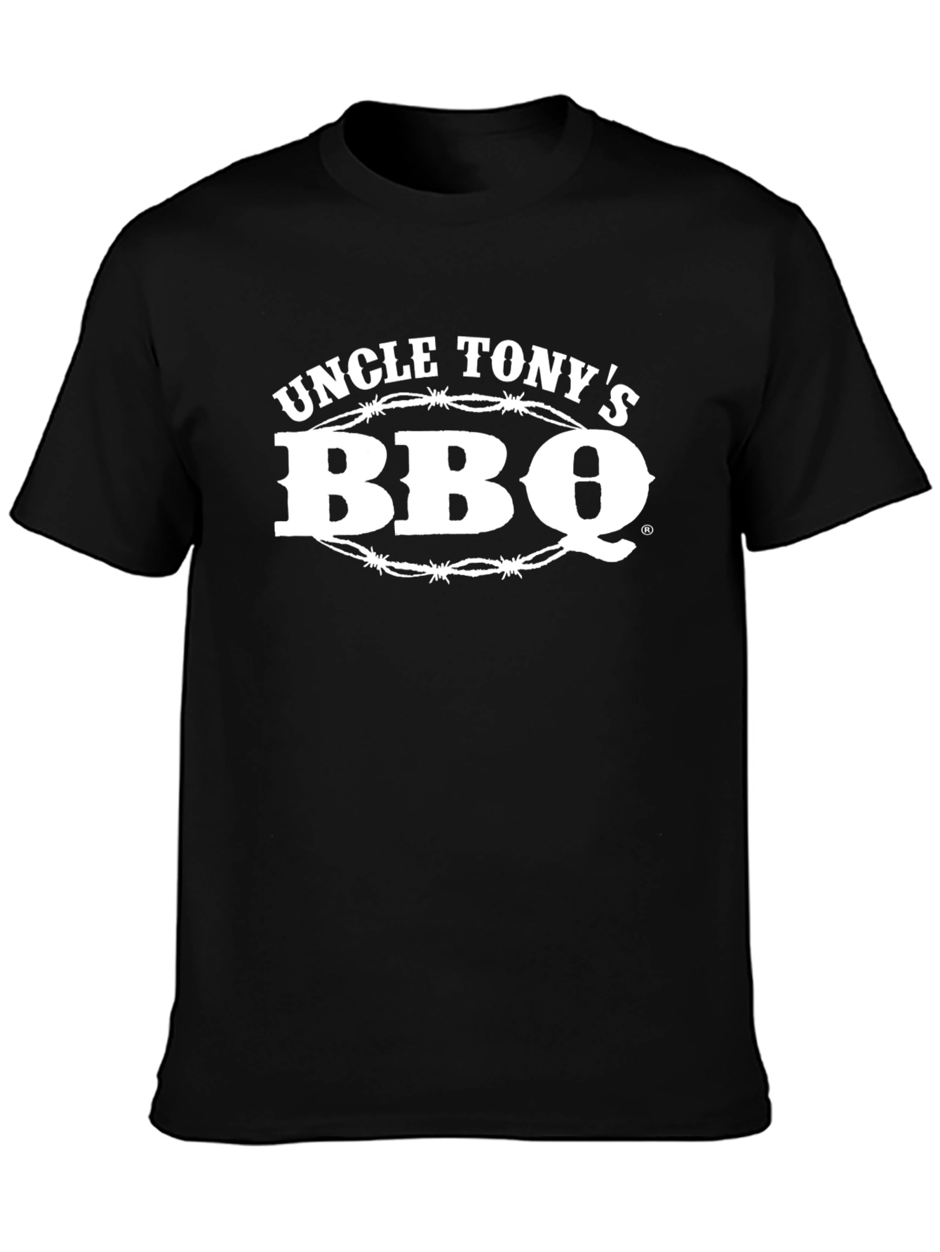 Uncle Tonys BBQ Black T-Shirt