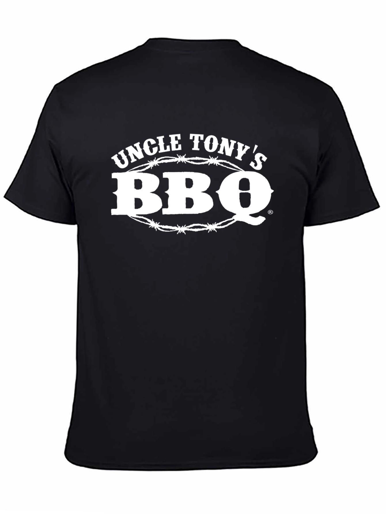 Uncle Tonys BBQ Black T-Shirt