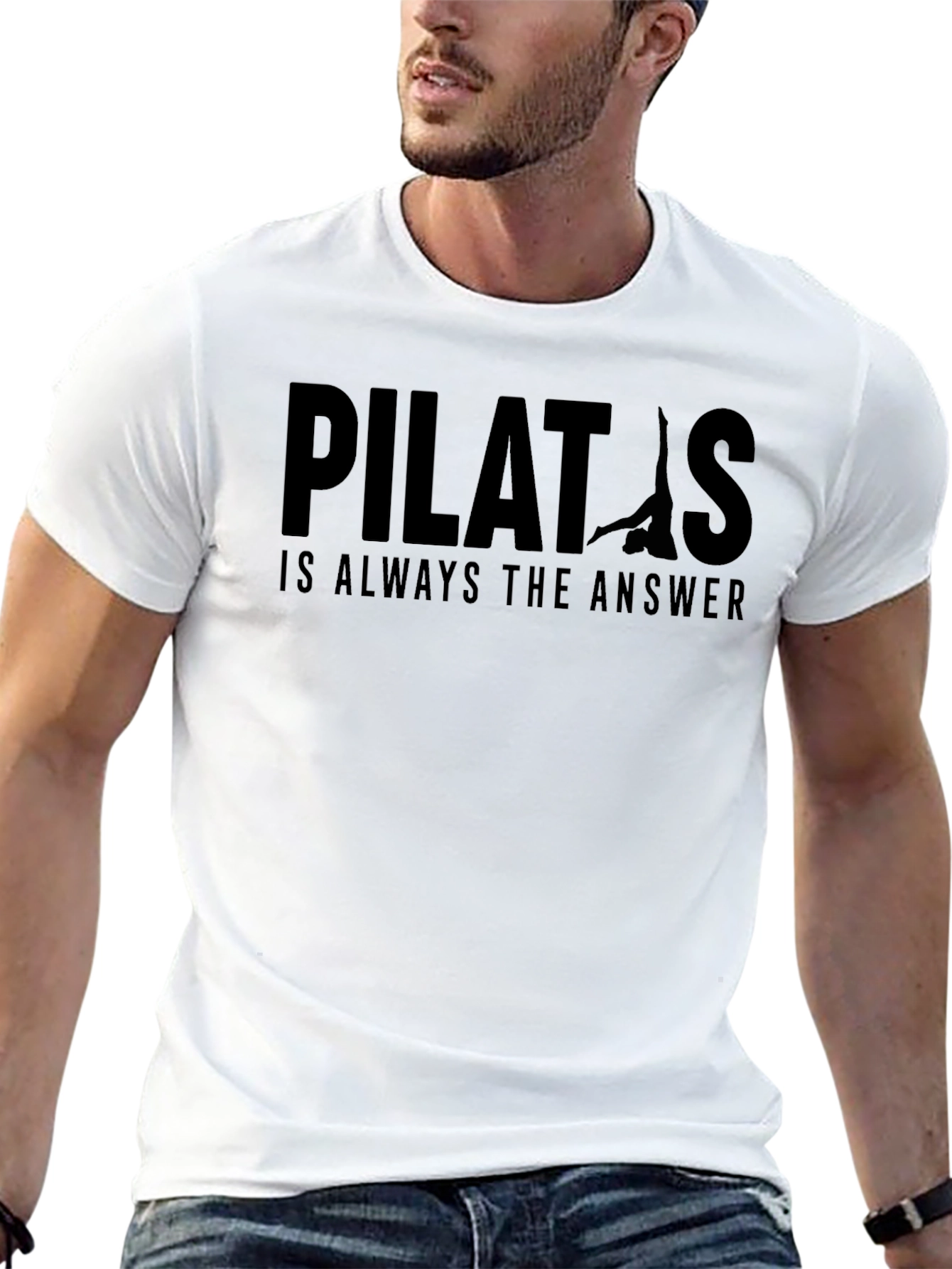 Pilates is Always the Answer Graphic Tee