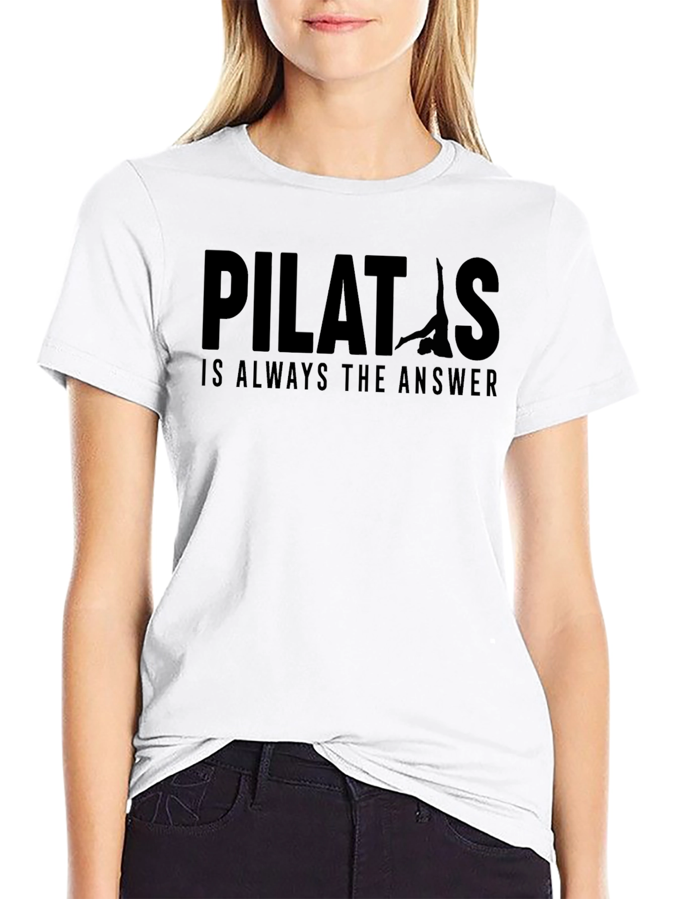 Pilates is Always the Answer Graphic Tee