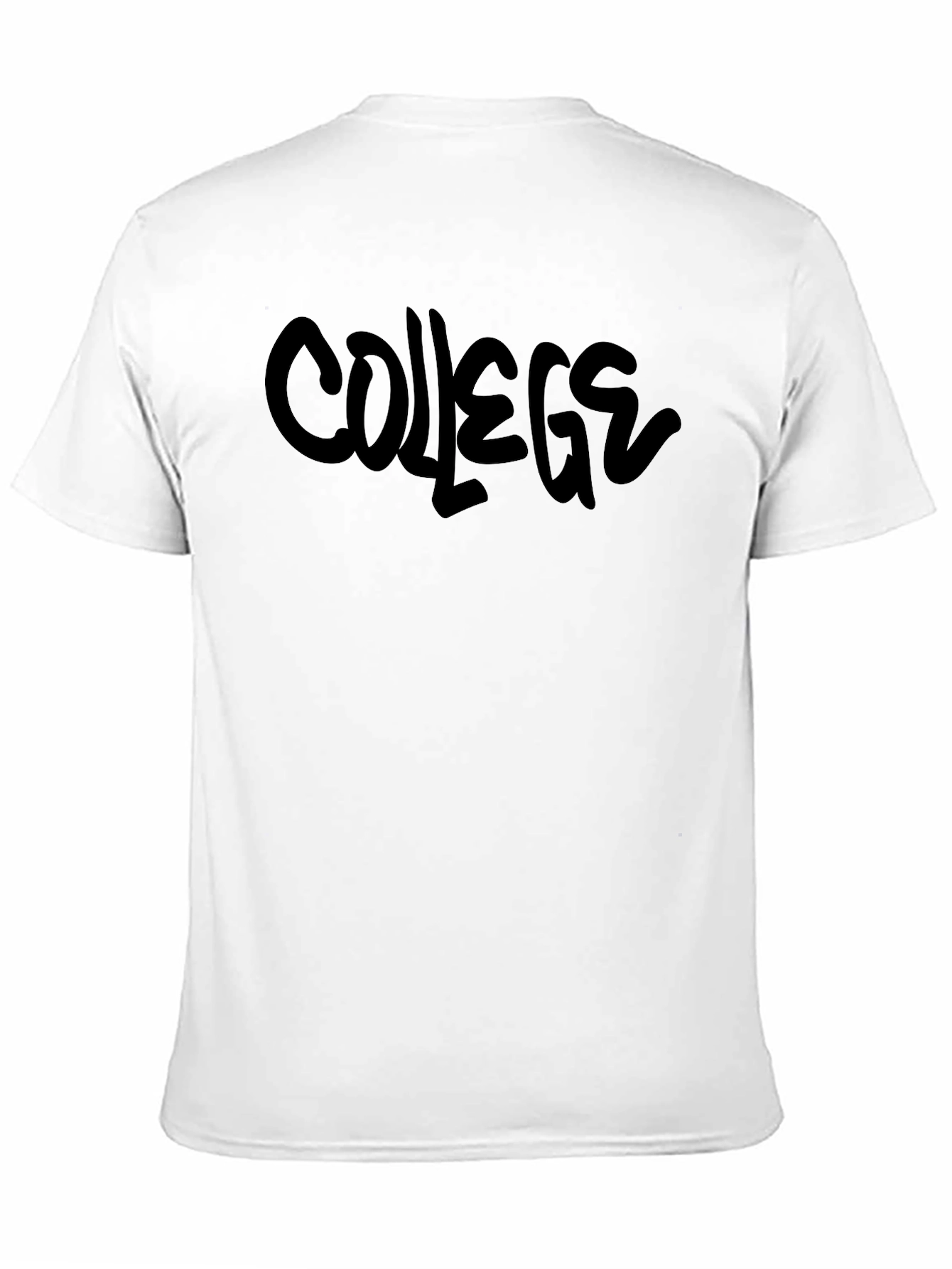 College Graphic Tee - Urban Style Soft Cotton T-Shirt