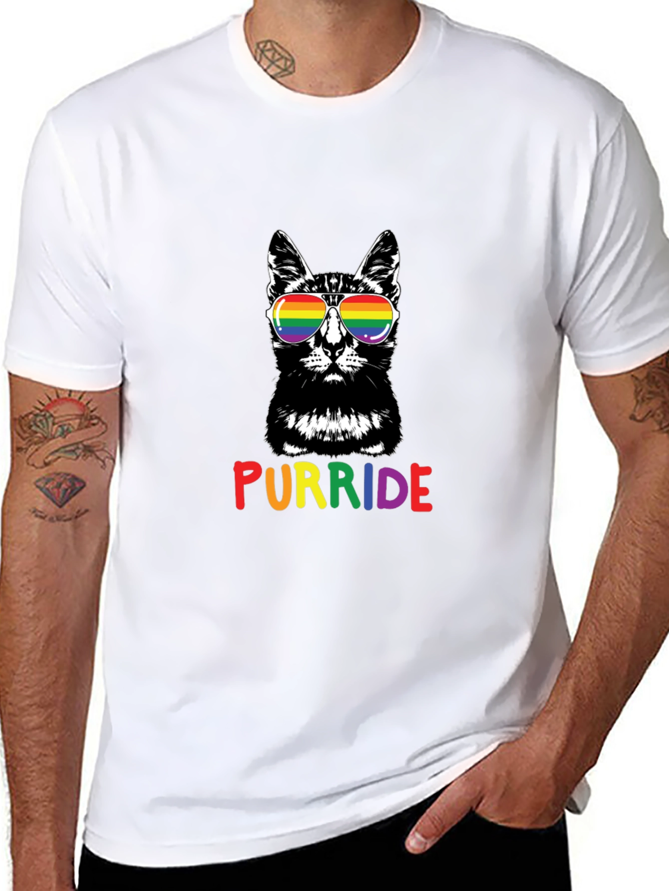 Purride Pride Cat T-Shirt