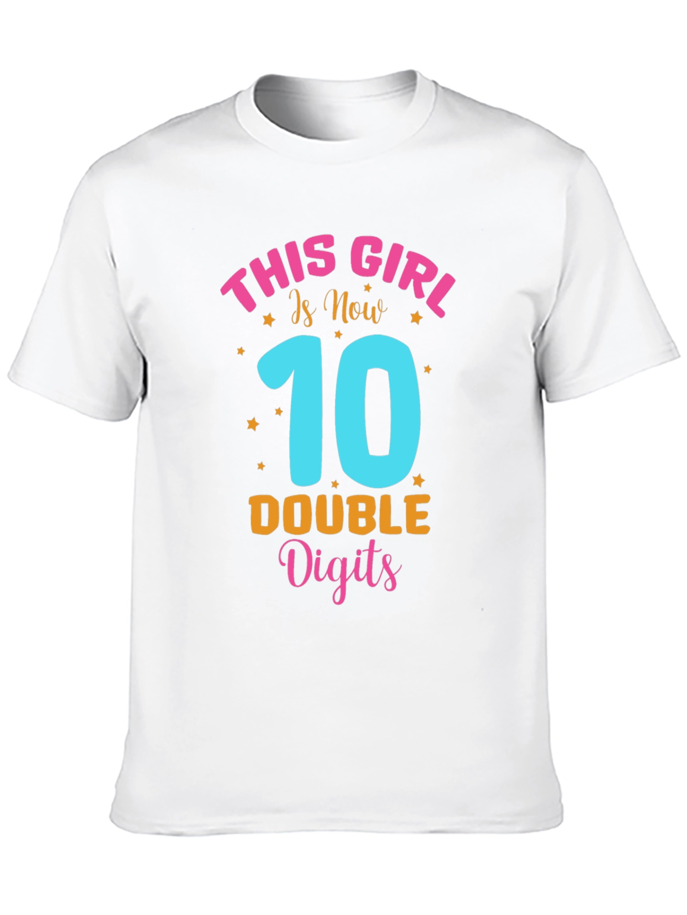 This Girl is Now 10 Double Digits Birthday T-Shirt