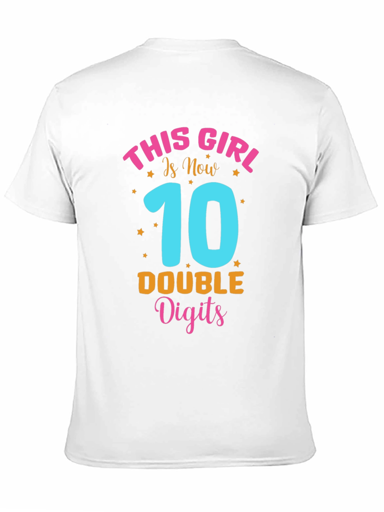 This Girl is Now 10 Double Digits Birthday T-Shirt