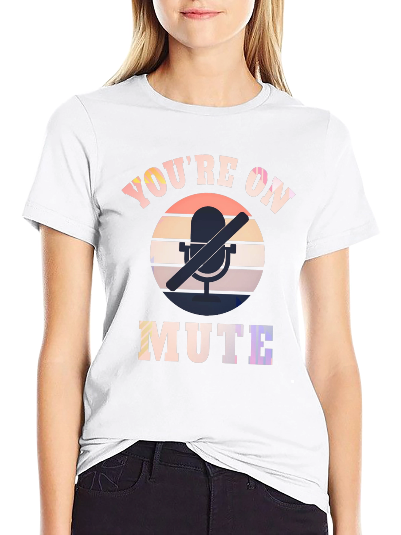 Youre on Mute Graphic Tee - Retro Style