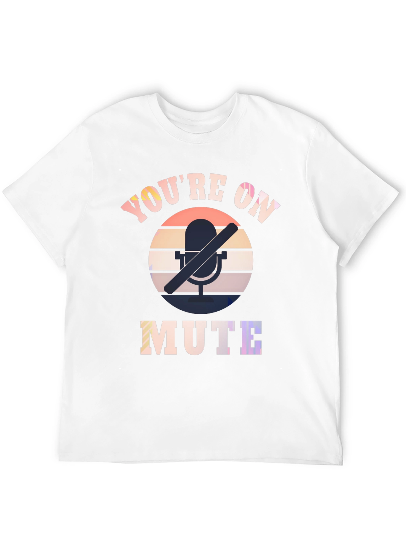 Youre on Mute Graphic Tee - Retro Style