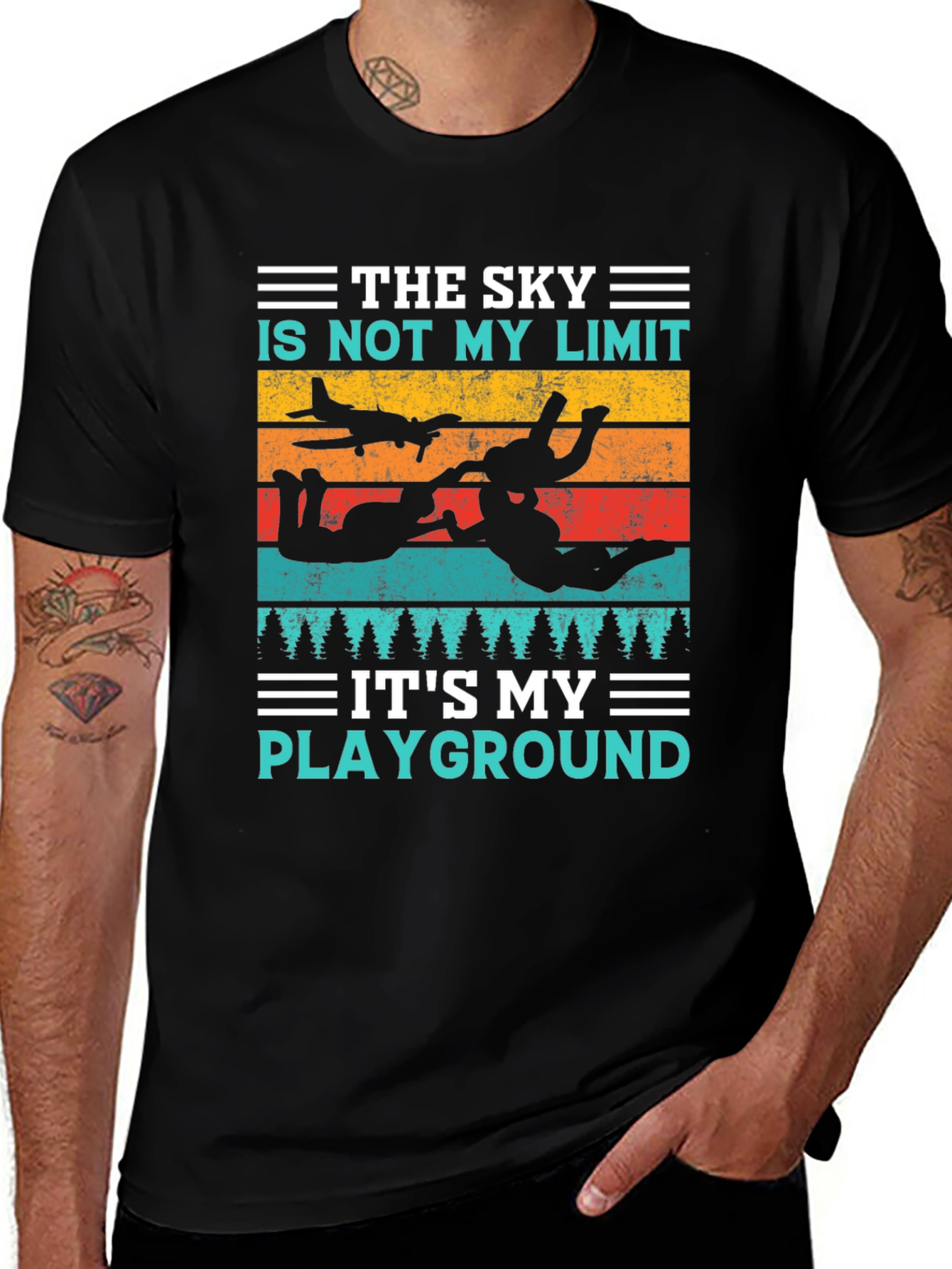 Skydiving T-Shirt: The Sky is My Playground