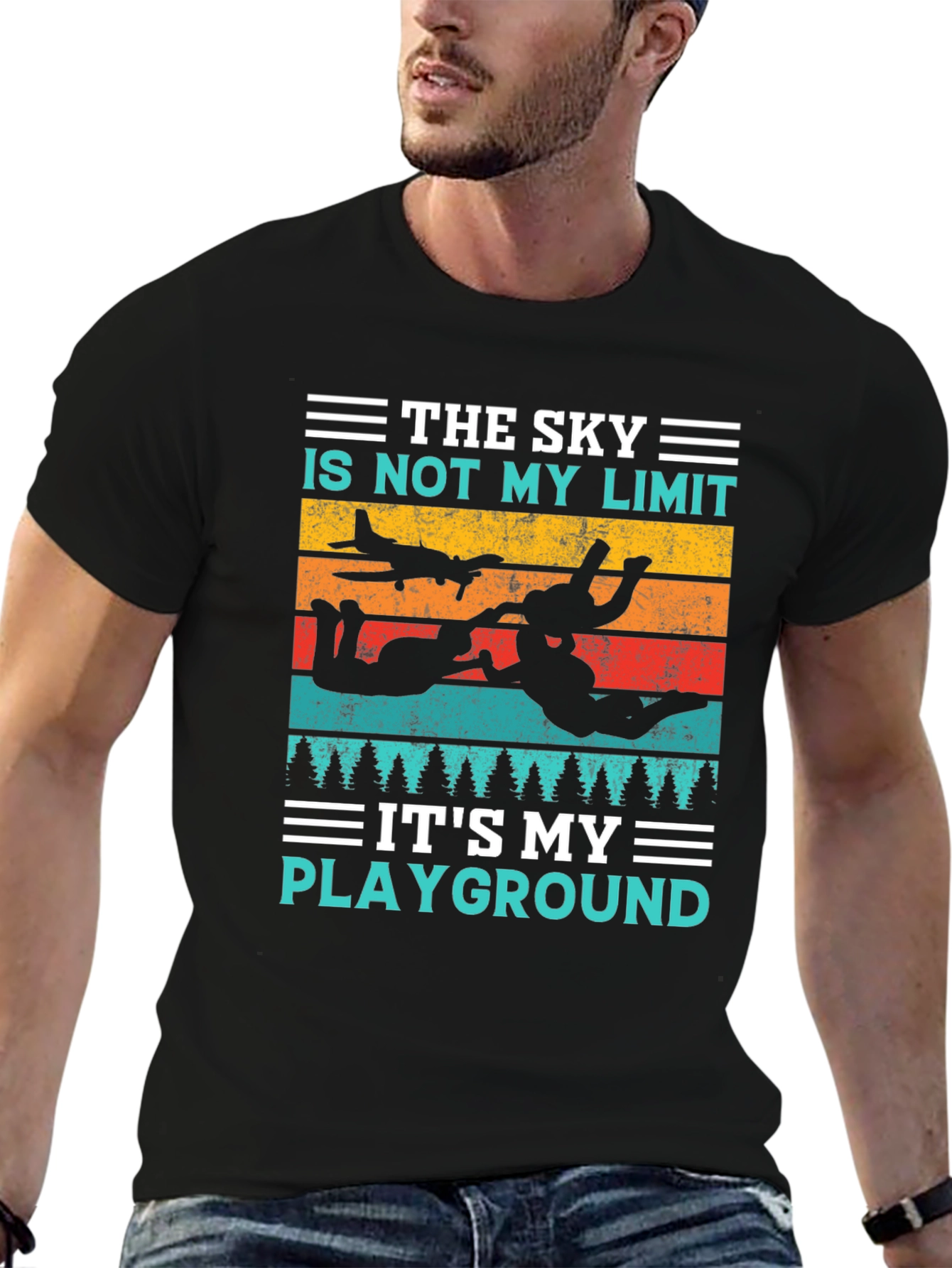 Skydiving T-Shirt: The Sky is My Playground