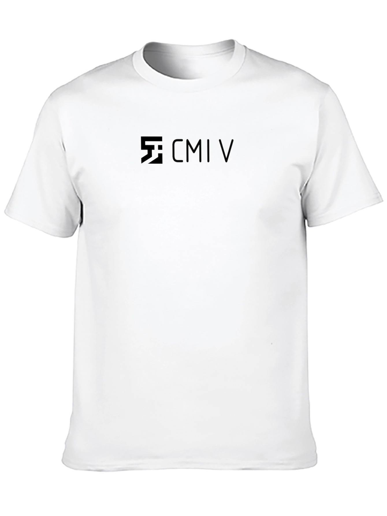 Mens Black Graphic Tee - CMI V