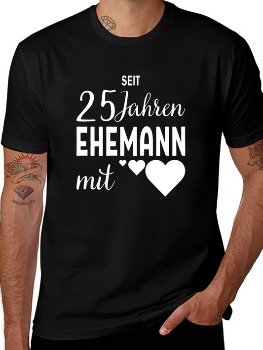 25th Anniversary Husband T-Shirt