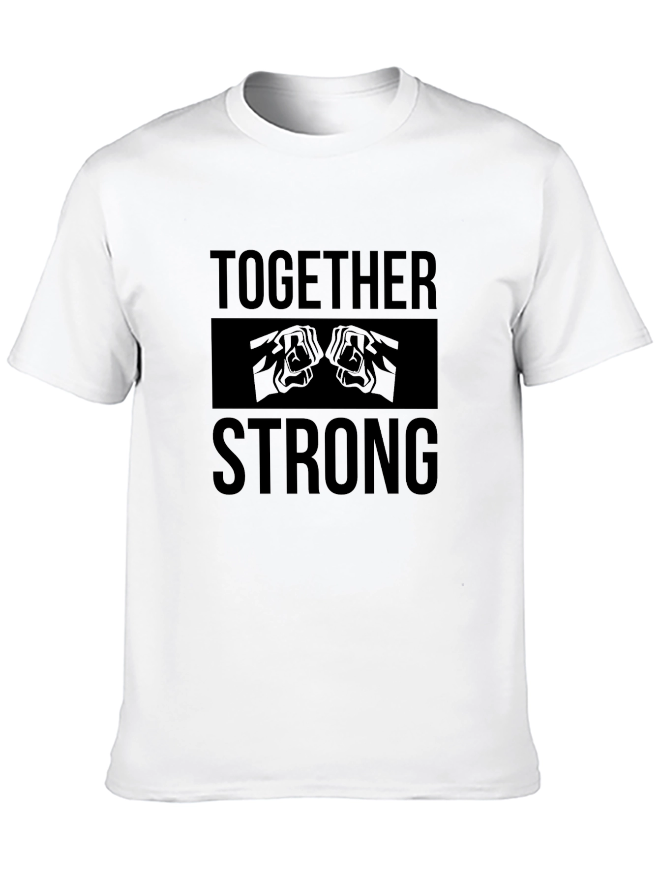 Together Strong Graphic Tee - Black