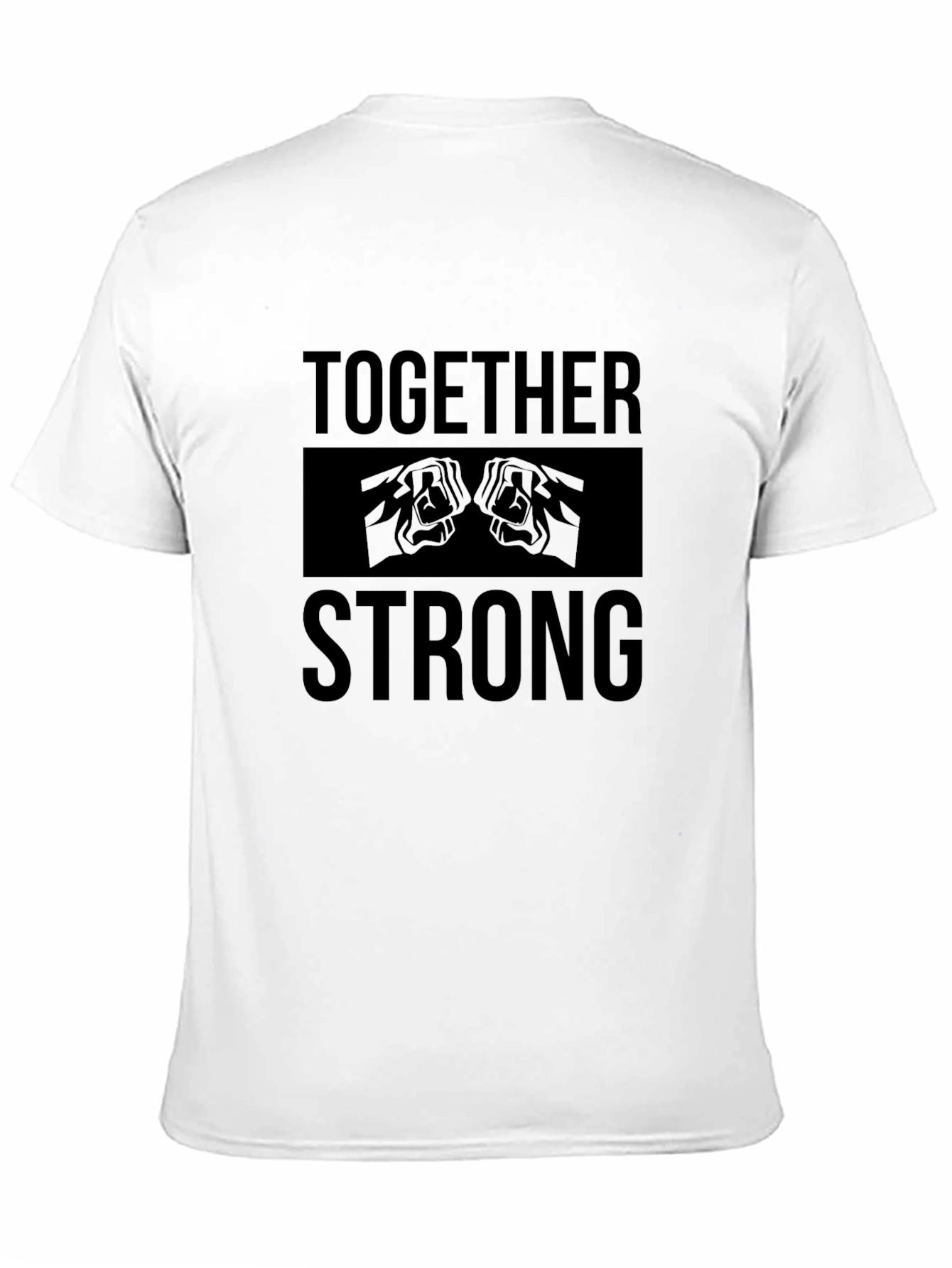 Together Strong Graphic Tee - Black
