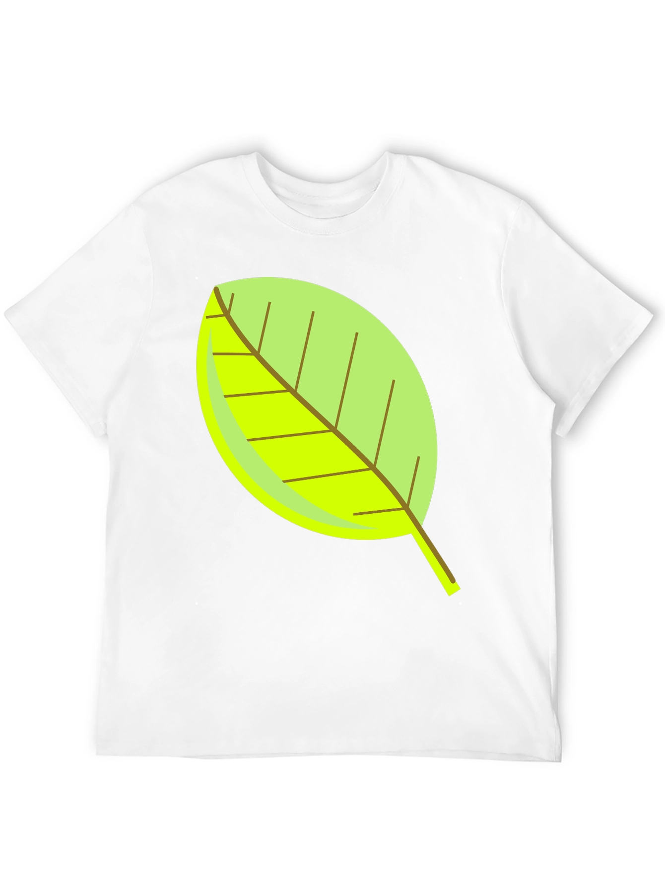 Leaf Graphic Tee - Nature Inspired T-Shirt