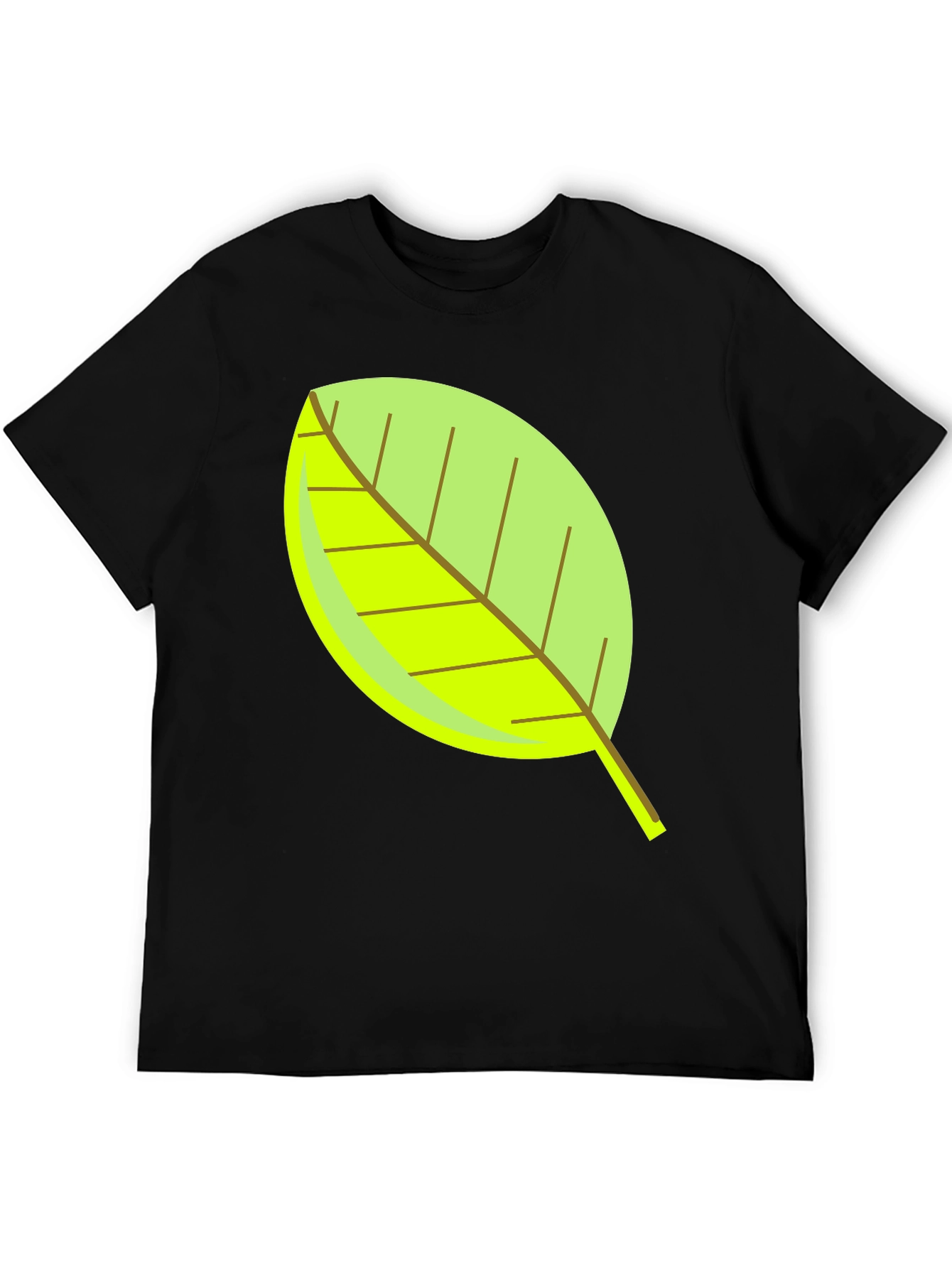 Leaf Graphic Tee - Nature Inspired T-Shirt