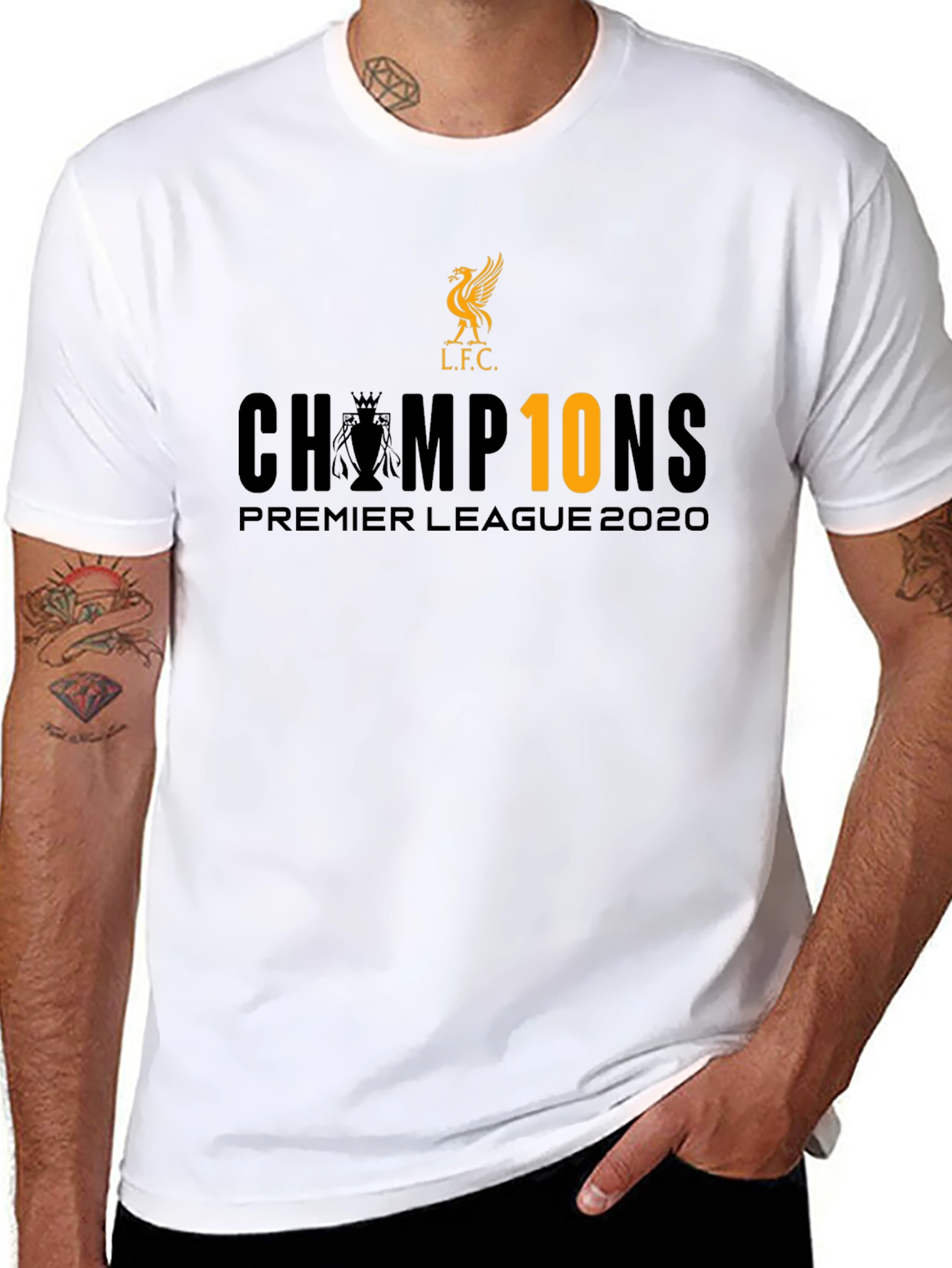 Liverpool Champions T-Shirt Premier League 2020