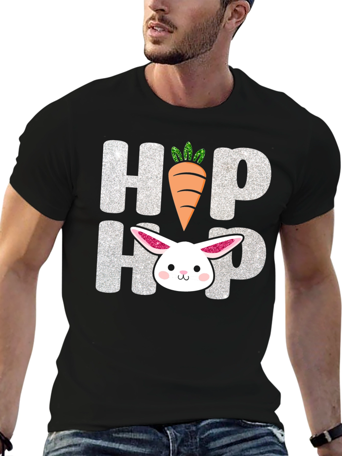 Hip Hop Easter Bunny T-Shirt
