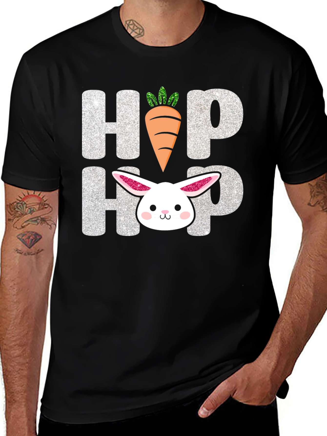 Hip Hop Easter Bunny T-Shirt
