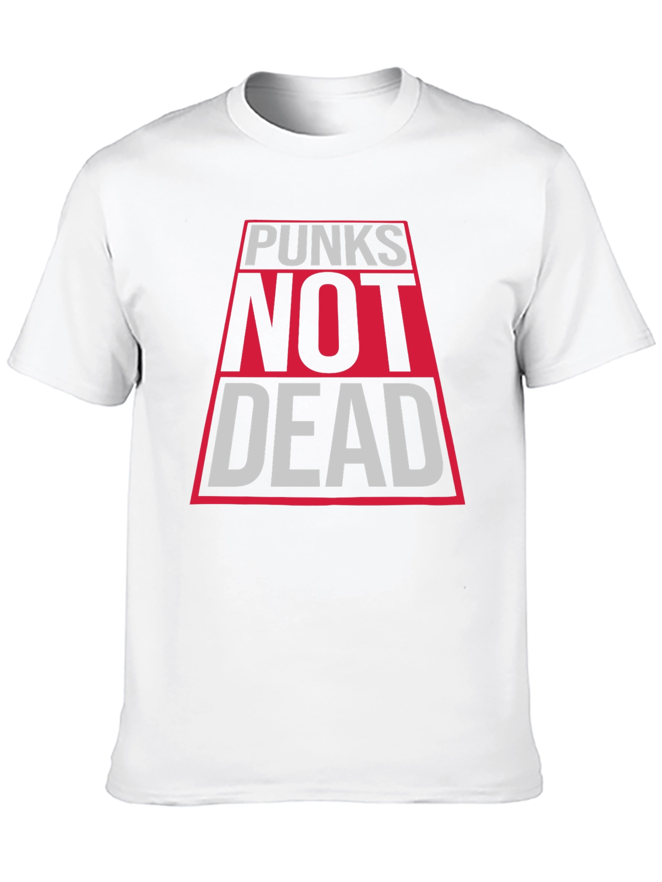 Punks Not Dead Graphic Tee - Black