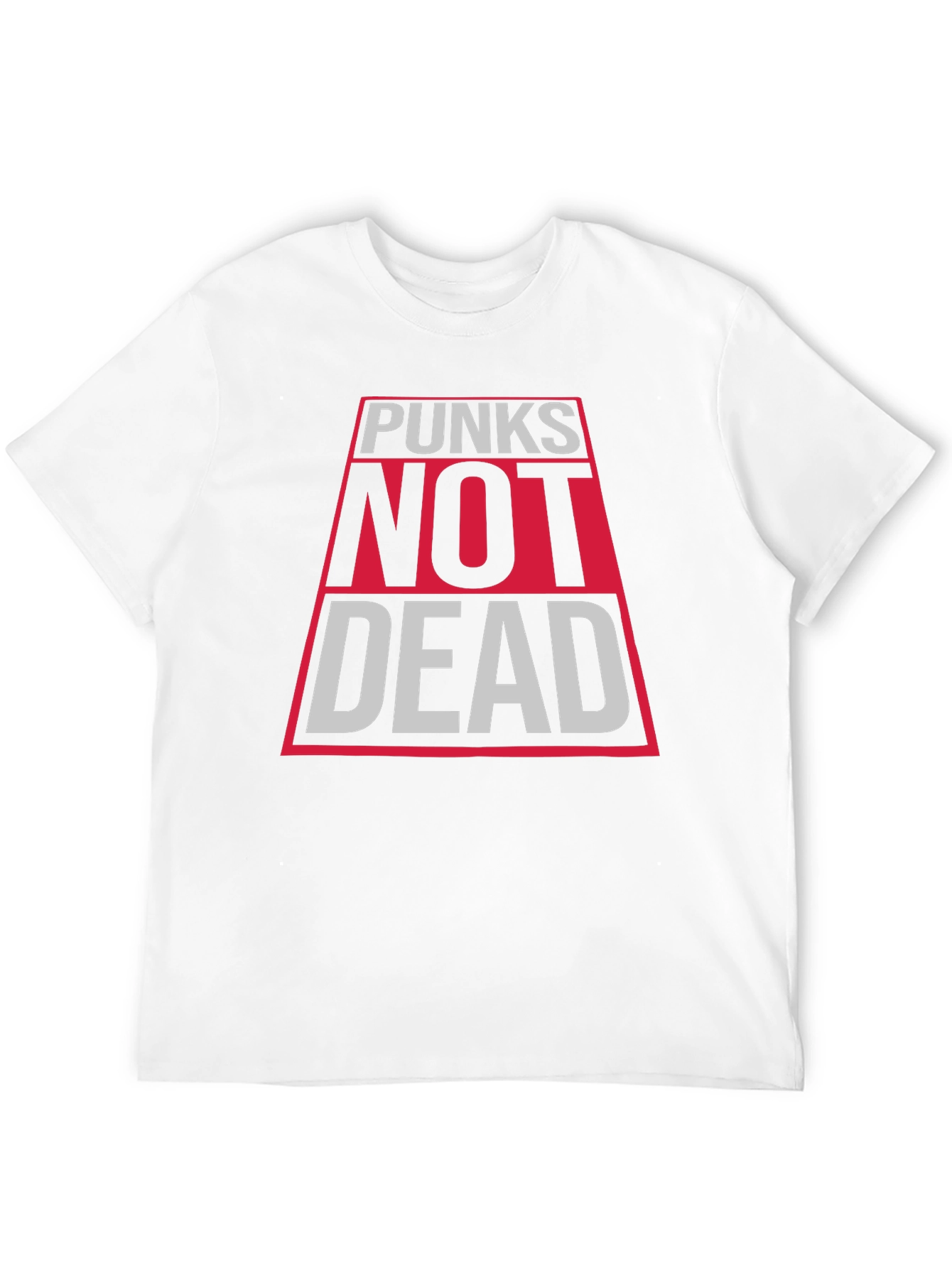Punks Not Dead Graphic Tee - Black