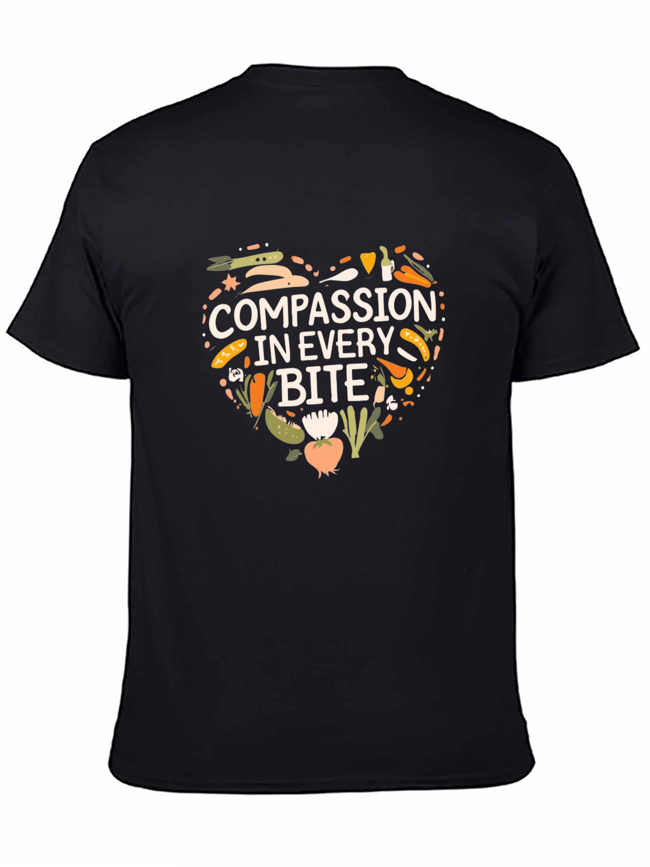 Compassion in Every Bite Vegan T-Shirt