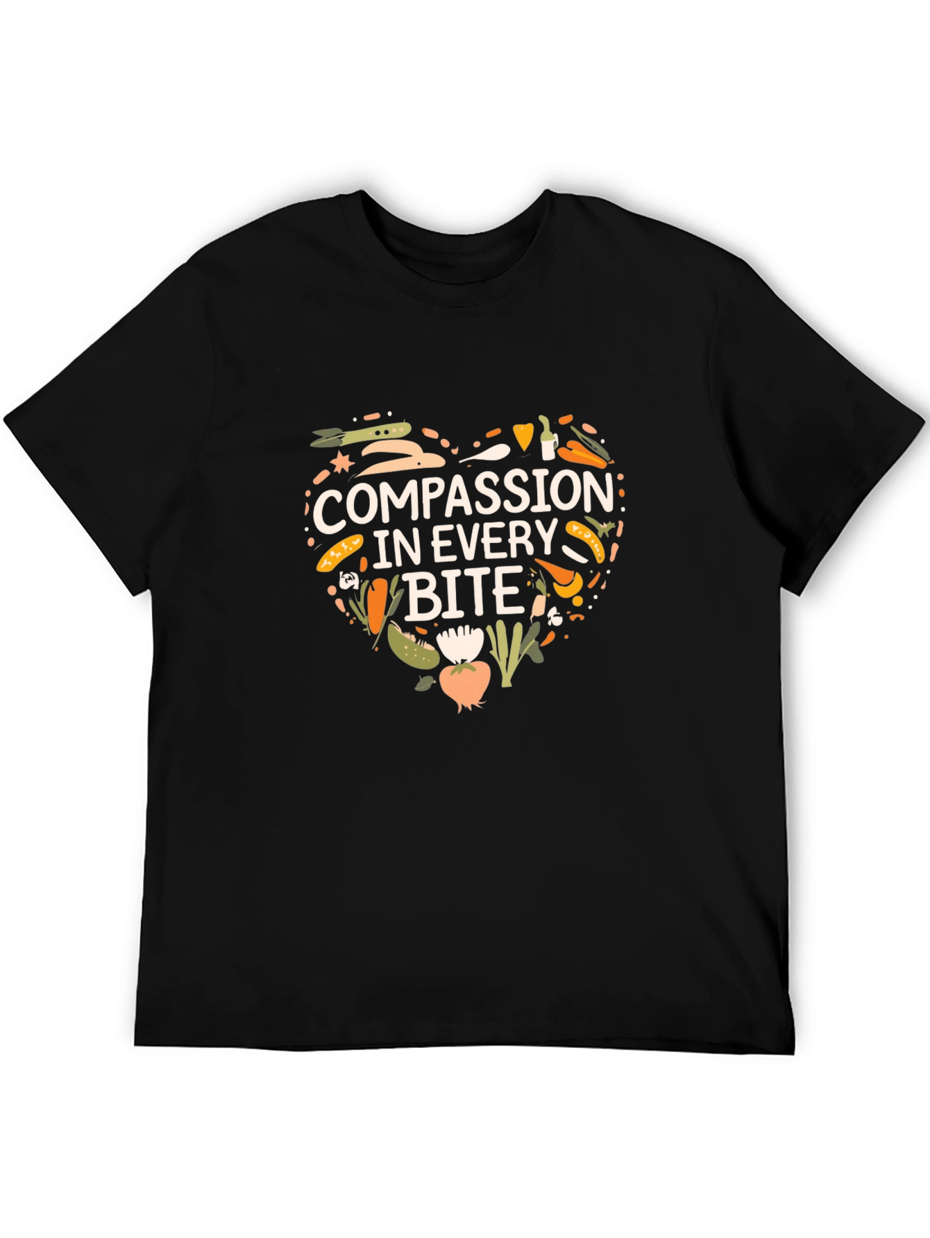 Compassion in Every Bite Vegan T-Shirt