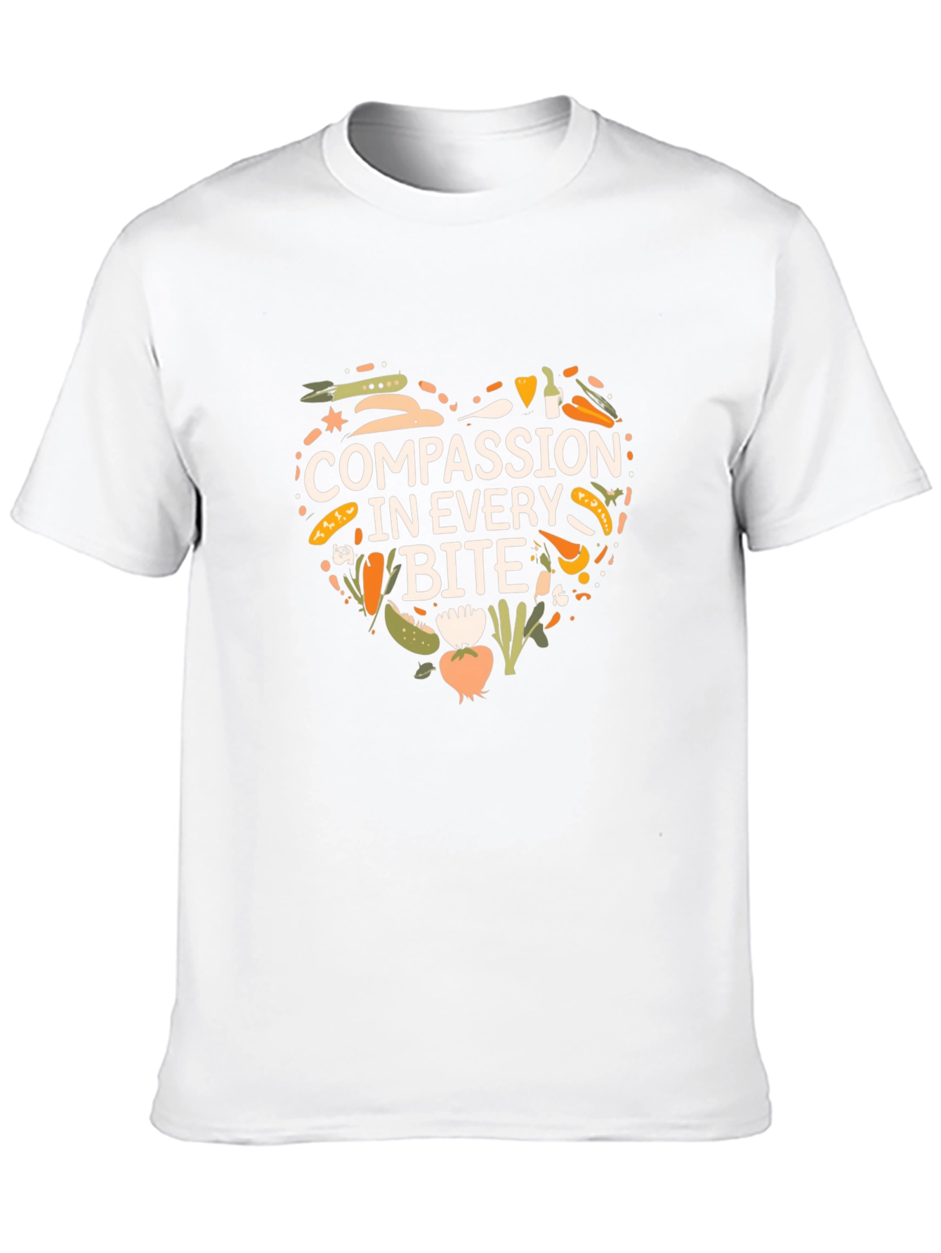 Compassion in Every Bite Vegan T-Shirt