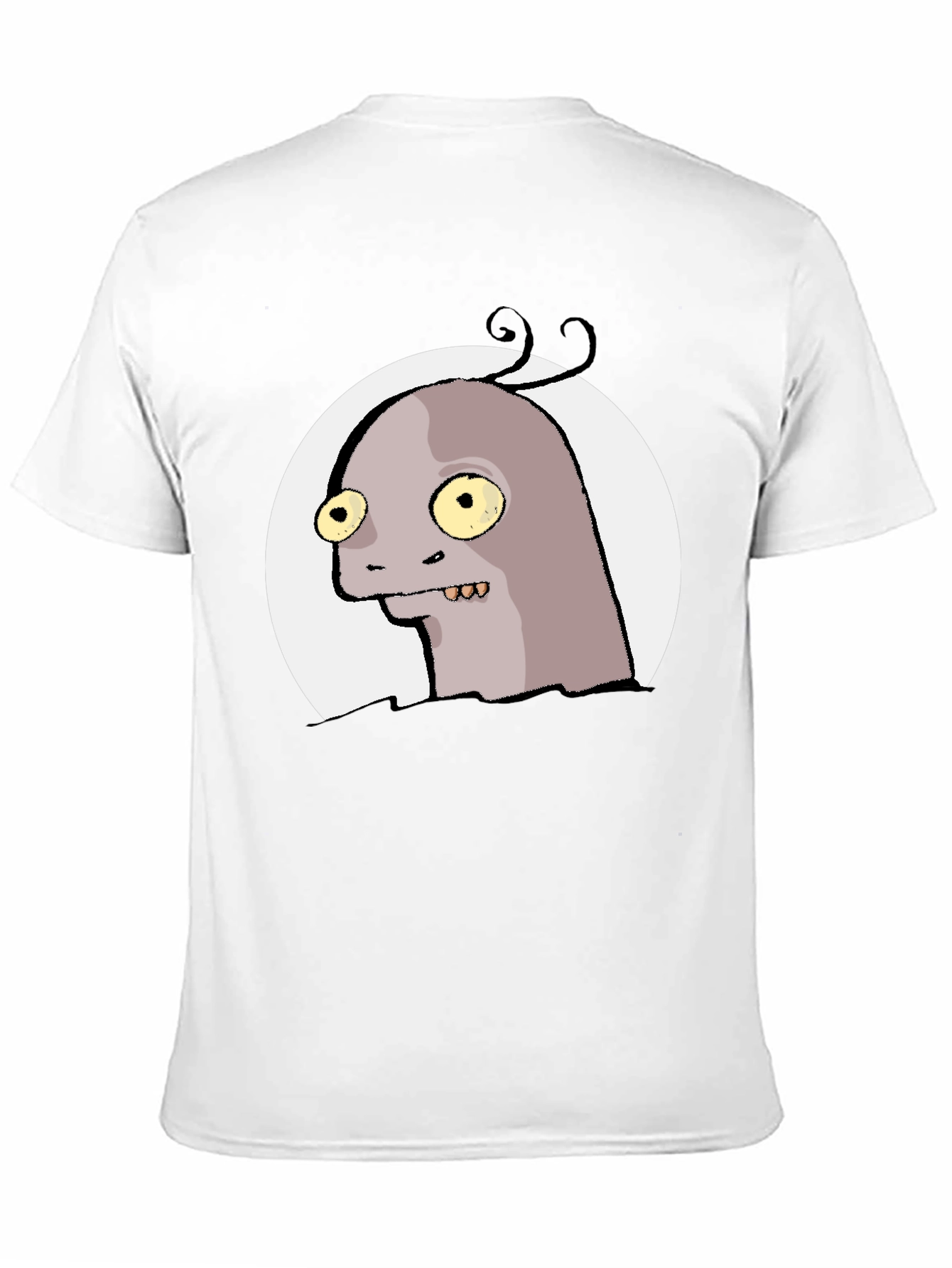 Funny Monster Graphic Tee - Black T-Shirt