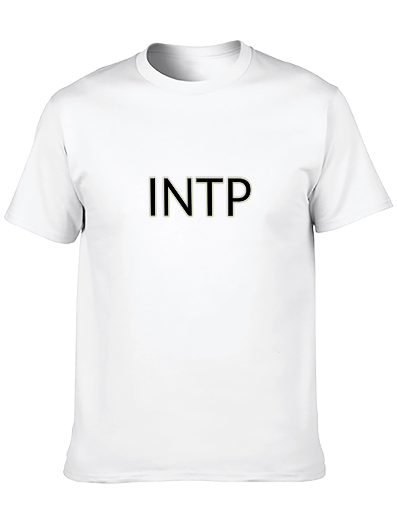 INTP T-Shirt - Black Graphic Tee for Introverts