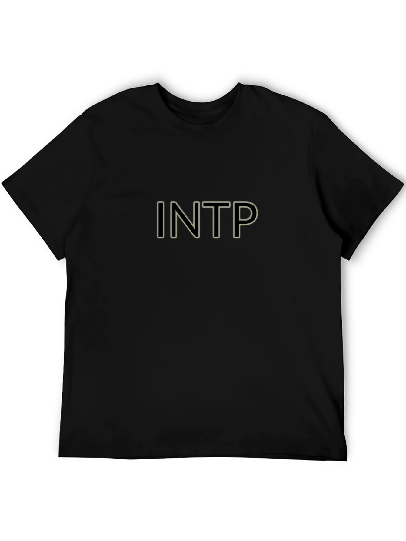 INTP T-Shirt - Black Graphic Tee for Introverts