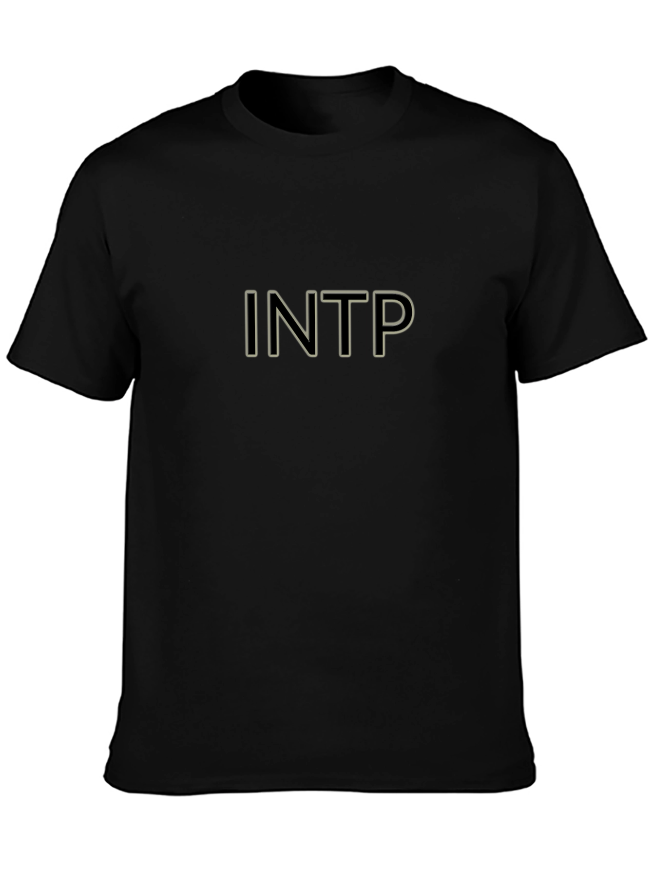 INTP T-Shirt - Black Graphic Tee for Introverts