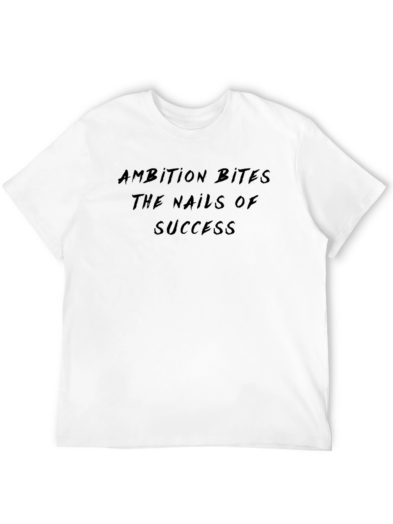 Ambition Bites Success Black T-Shirt