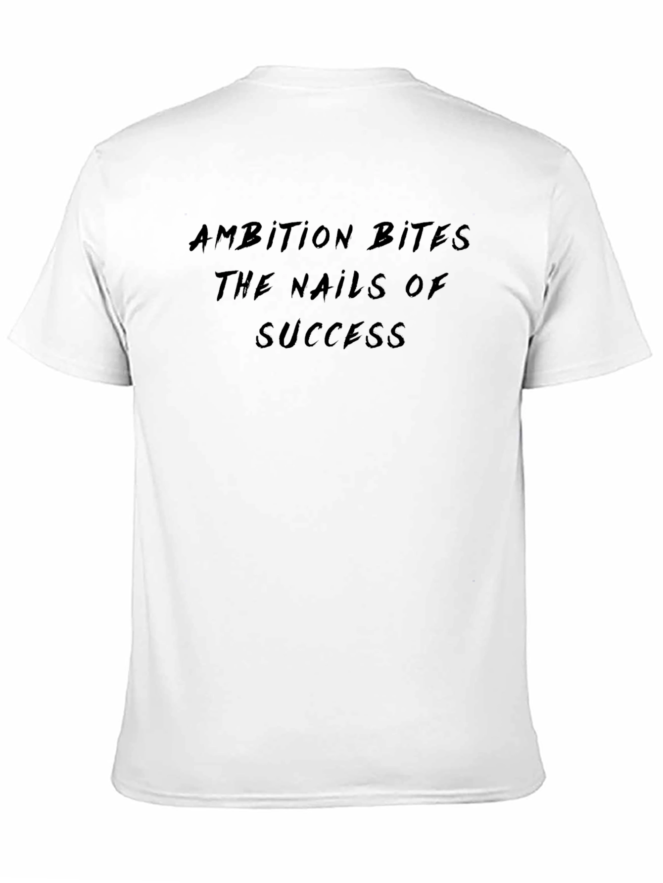 Ambition Bites Success Black T-Shirt