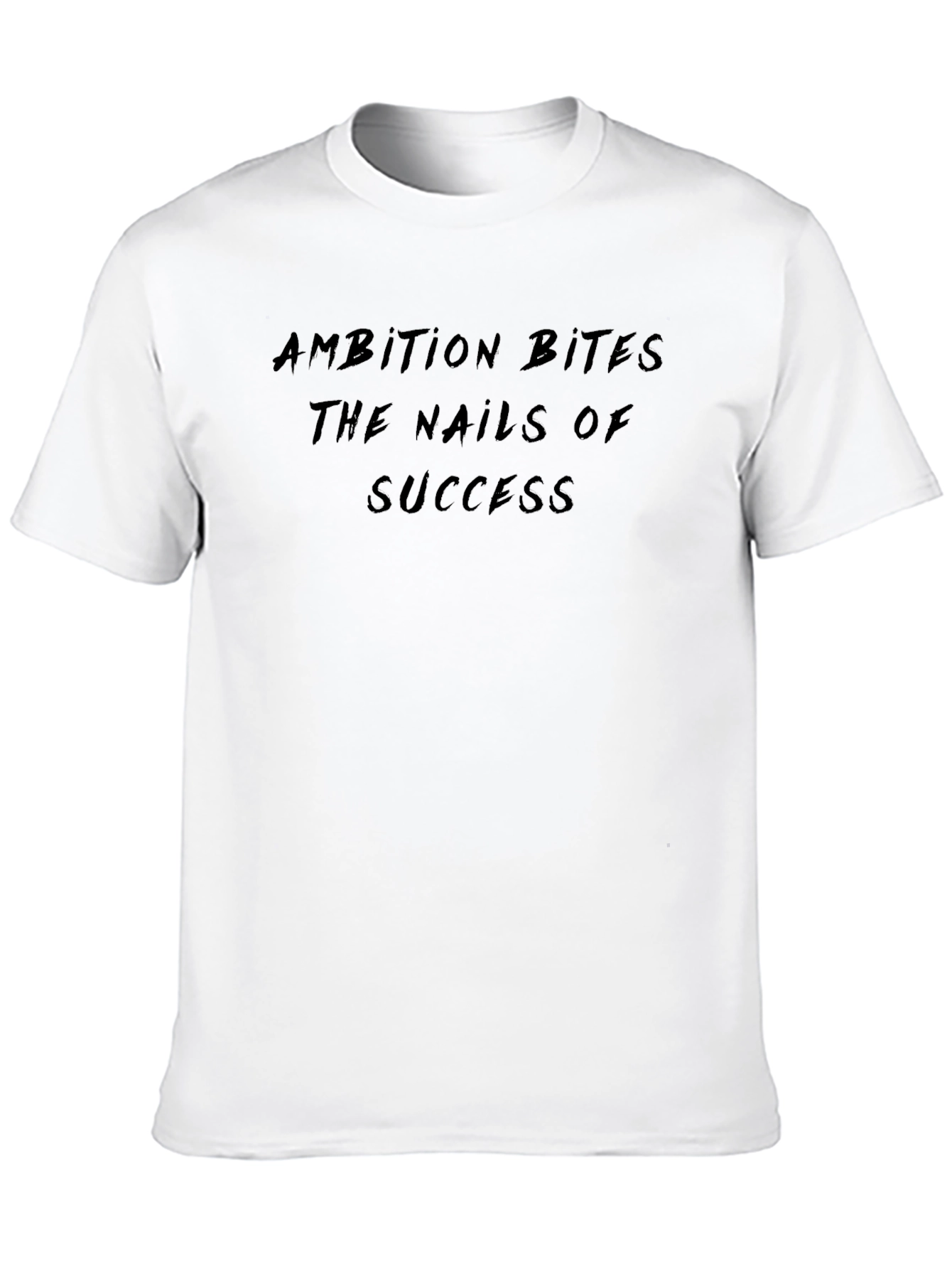 Ambition Bites Success Black T-Shirt