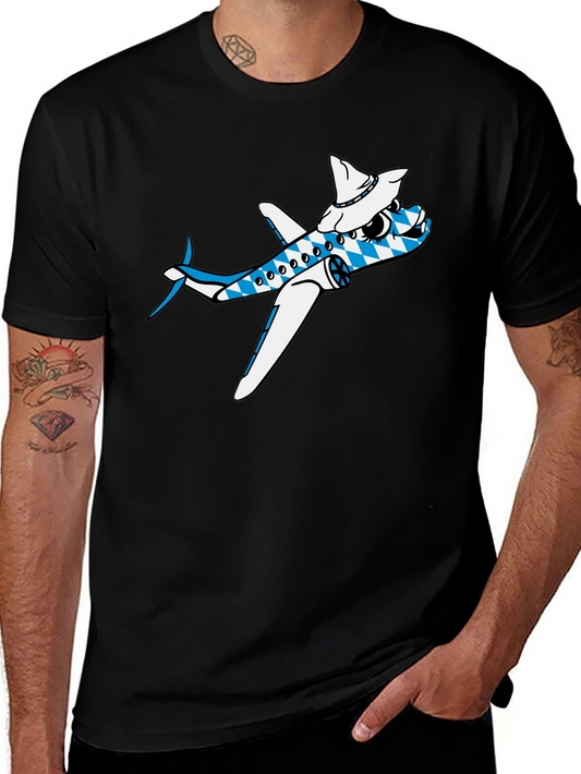Cartoon Airplane Tee