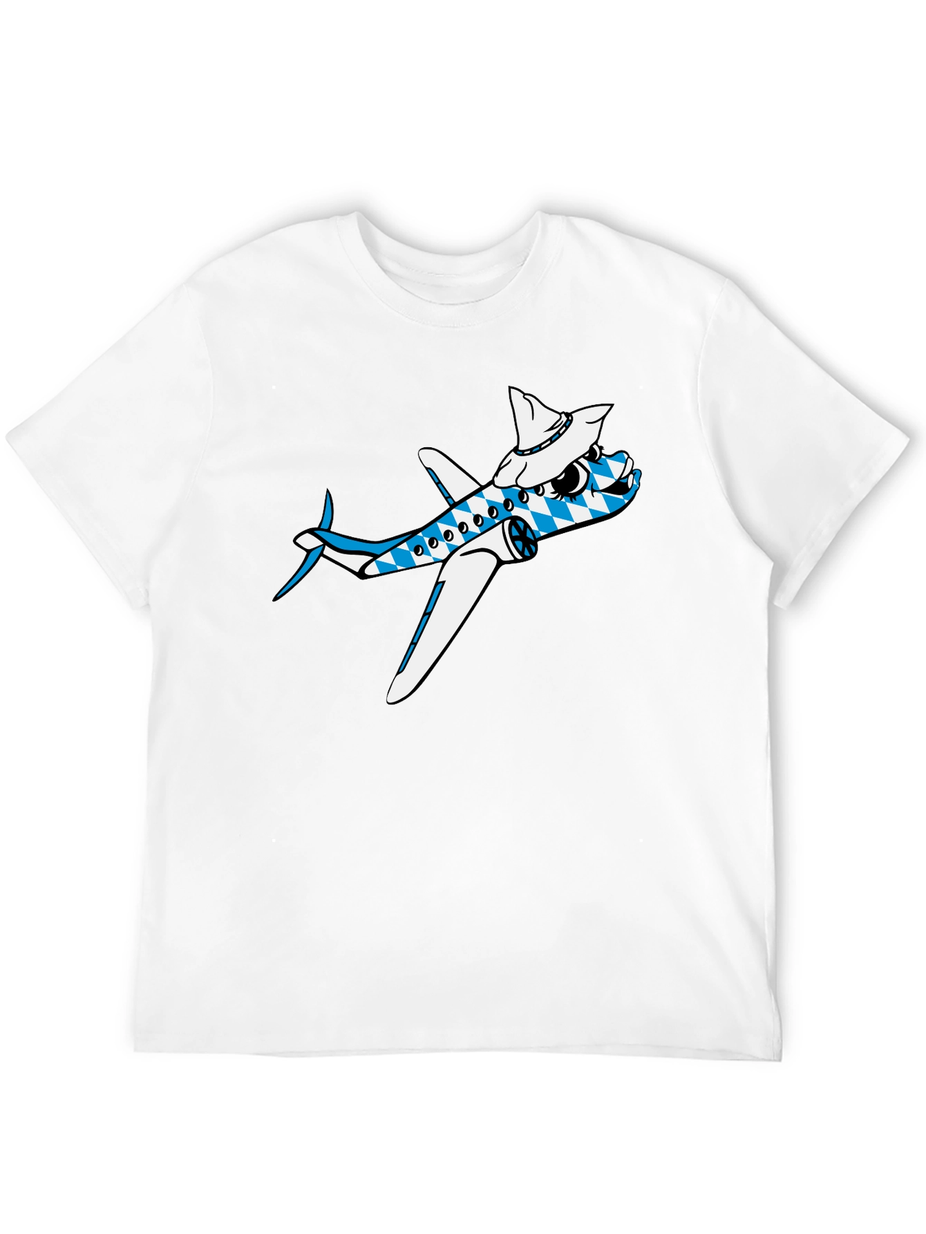 Cartoon Airplane Tee