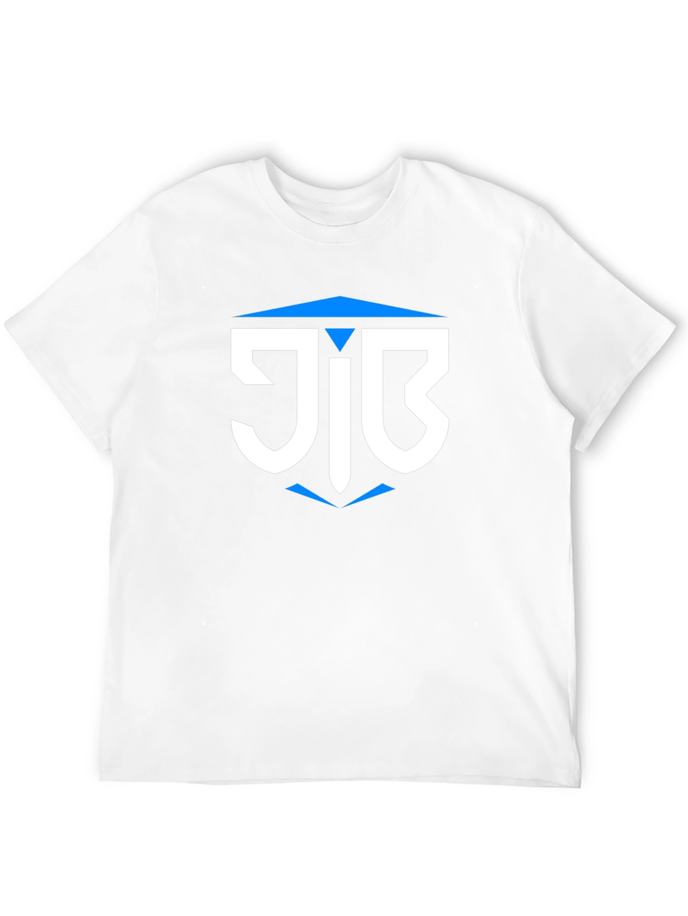 Geometric Logo Tee - Mens Black Graphic T-Shirt