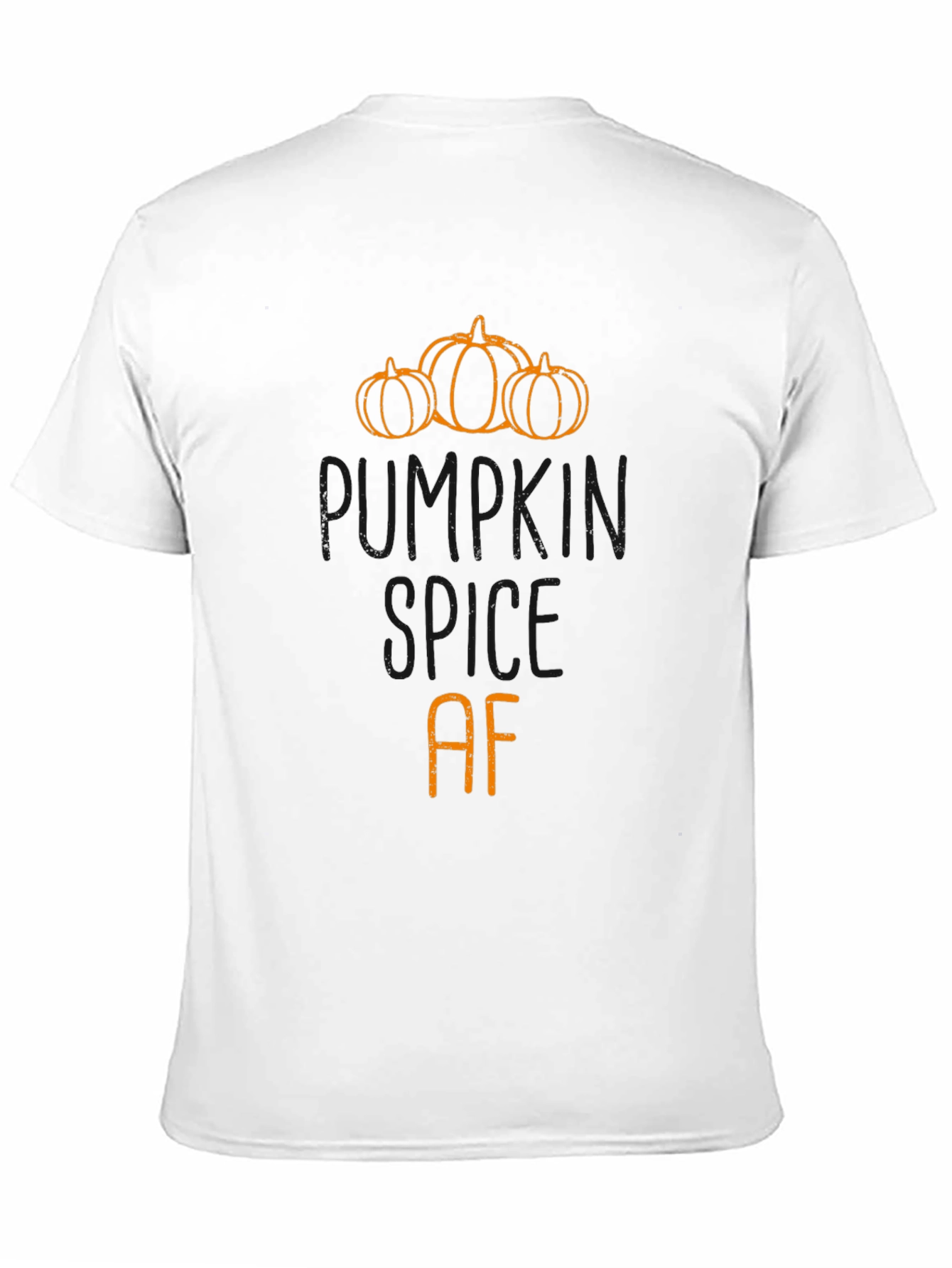 Pumpkin Spice AF Black T-Shirt