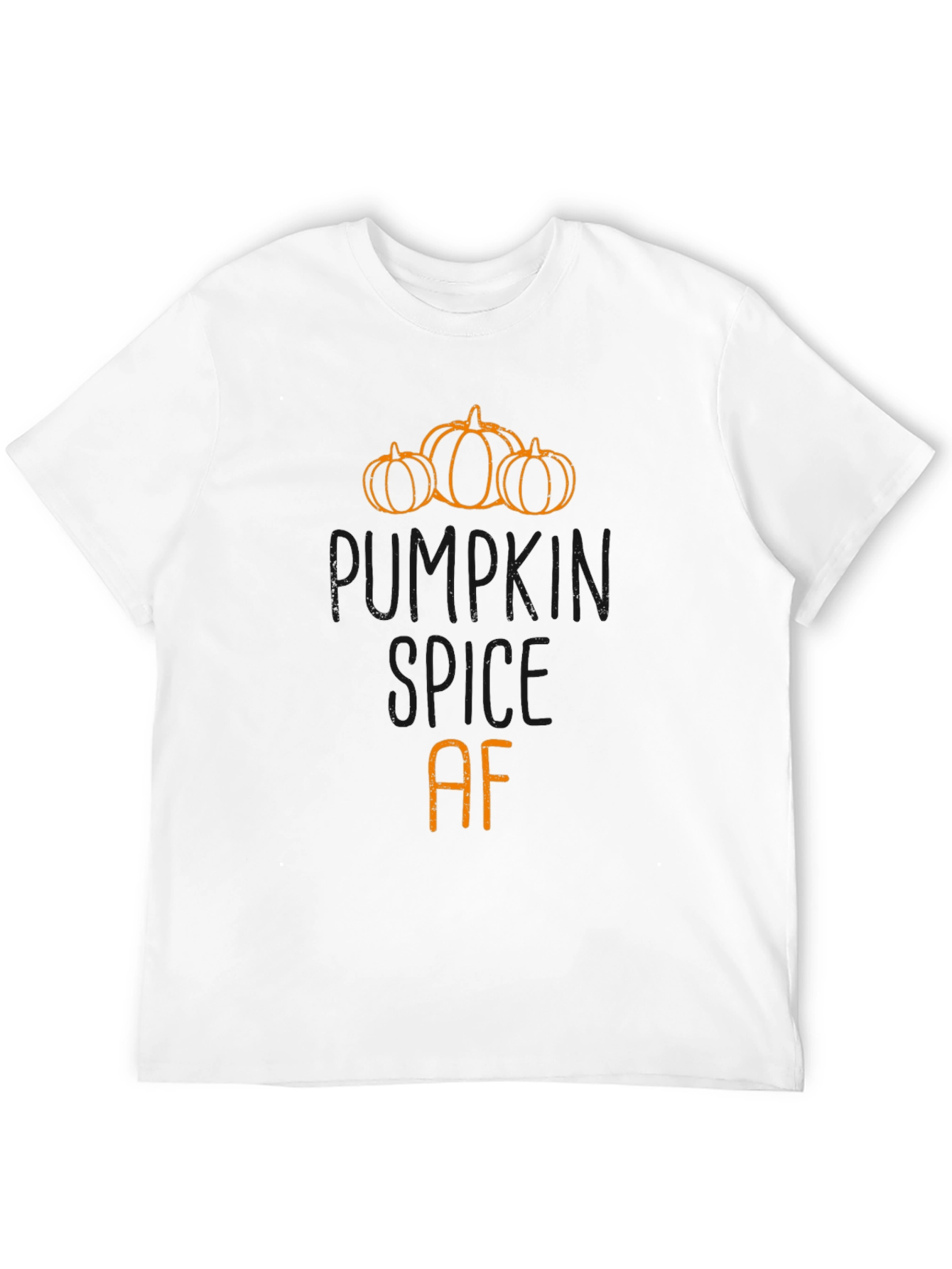 Pumpkin Spice AF Black T-Shirt