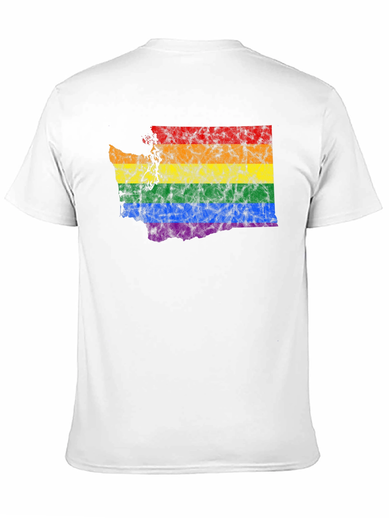 Rainbow Washington State Pride T-Shirt