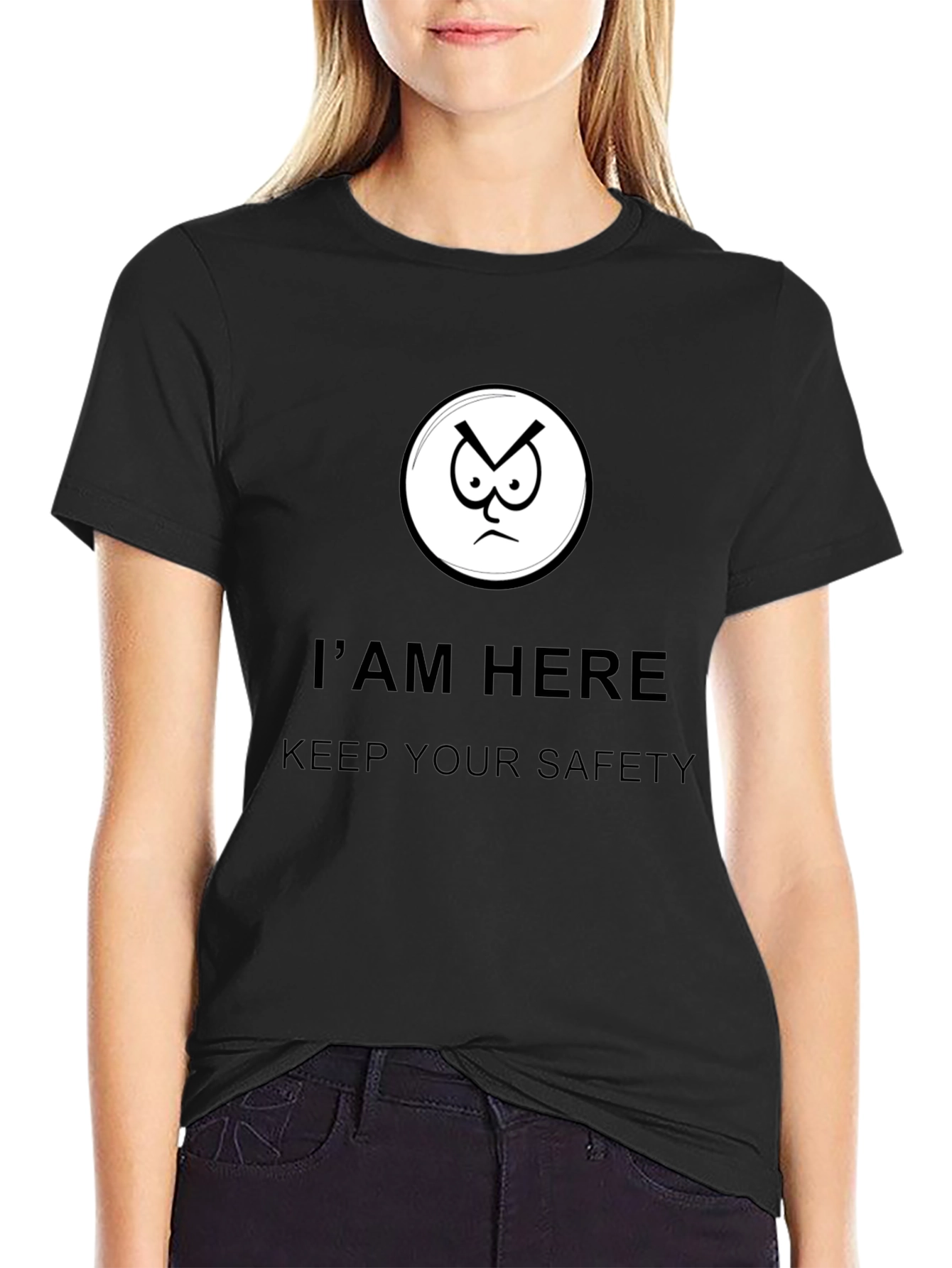 Im Here Keep Your Safety Graphic Tee