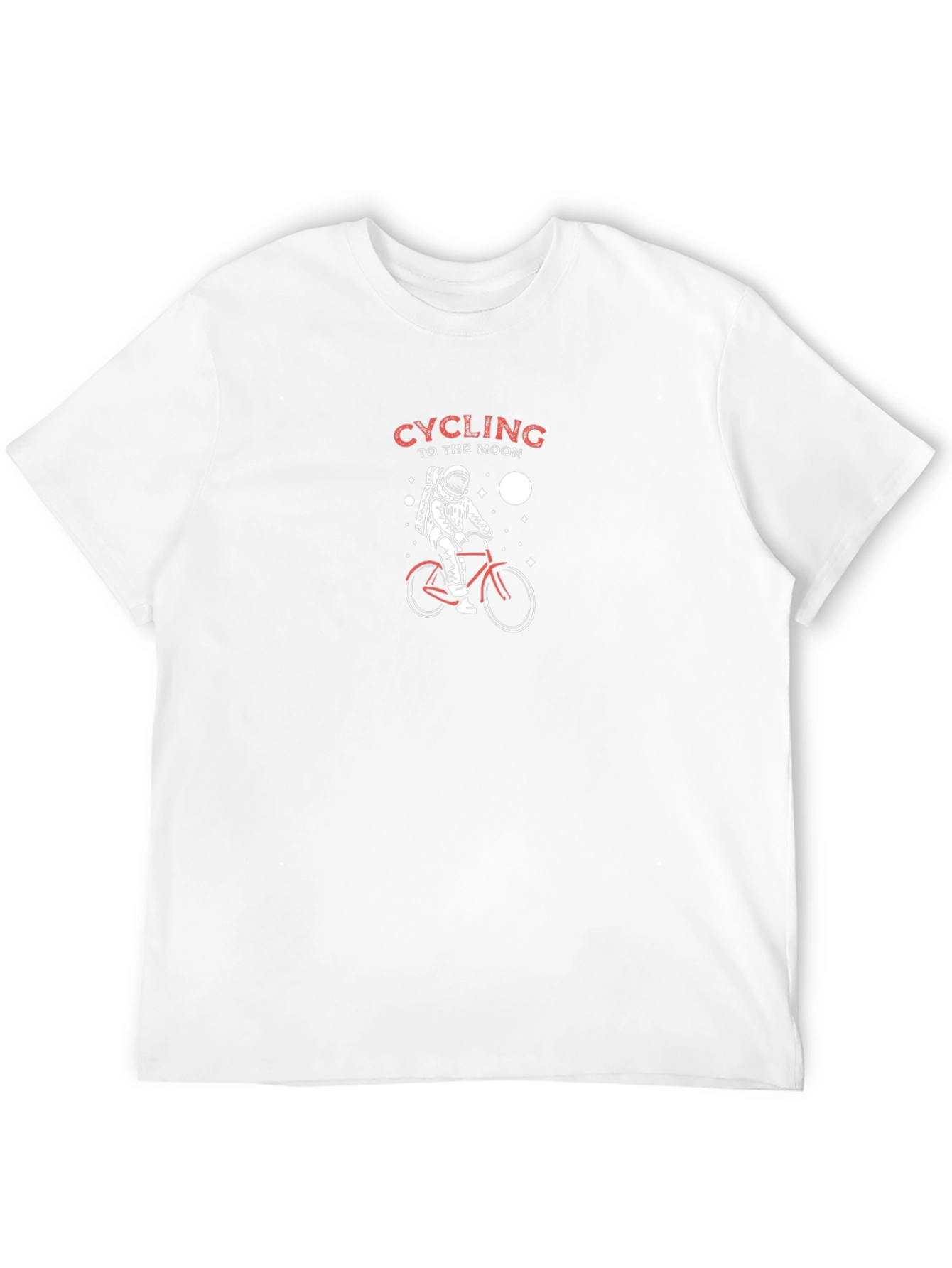 Cycling to the Moon Graphic T-Shirt
