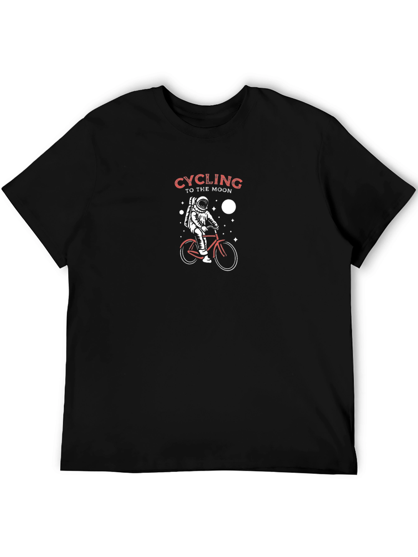 Cycling to the Moon Graphic T-Shirt