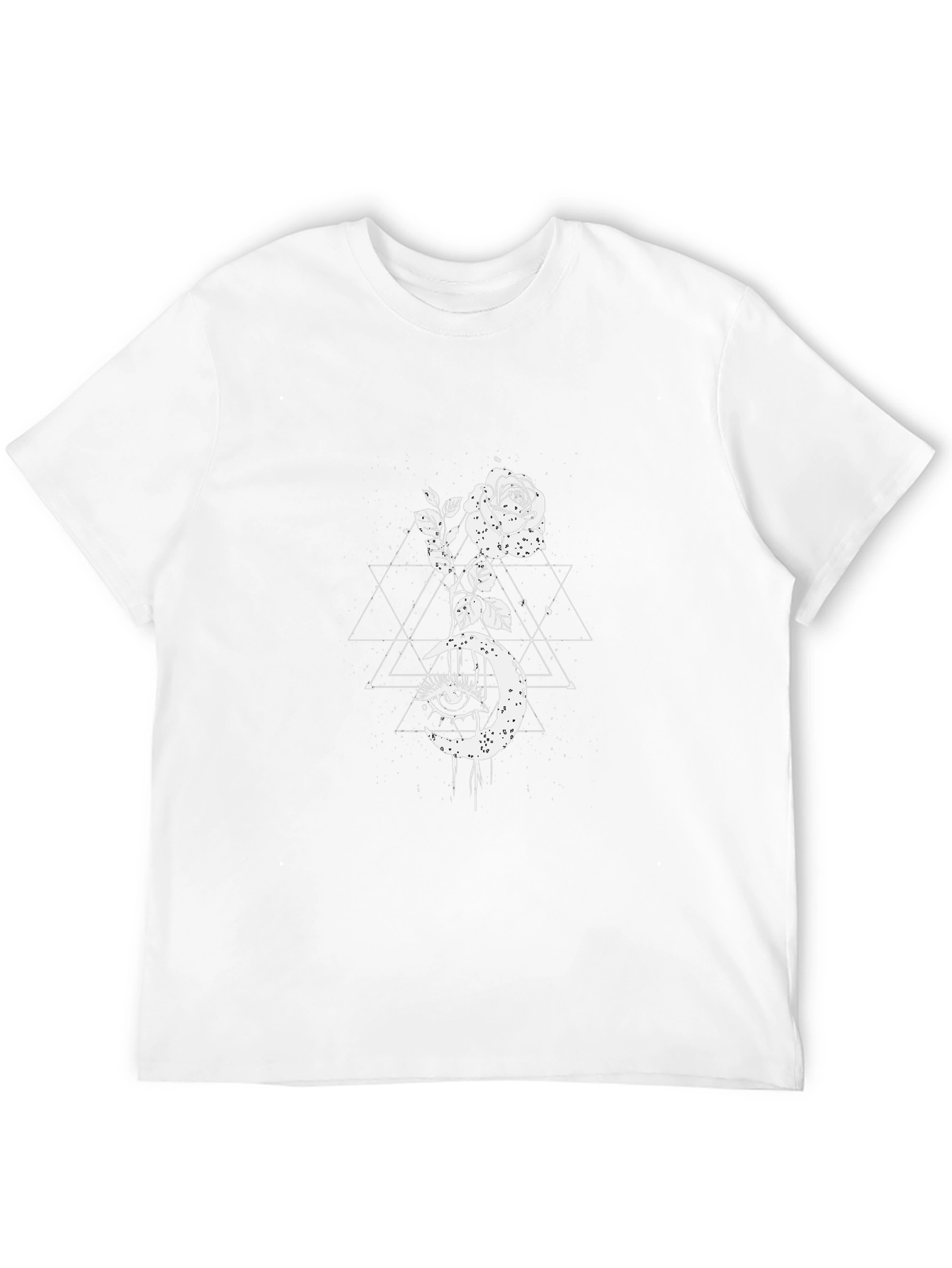 Mystic Rose Moon Graphic Tee