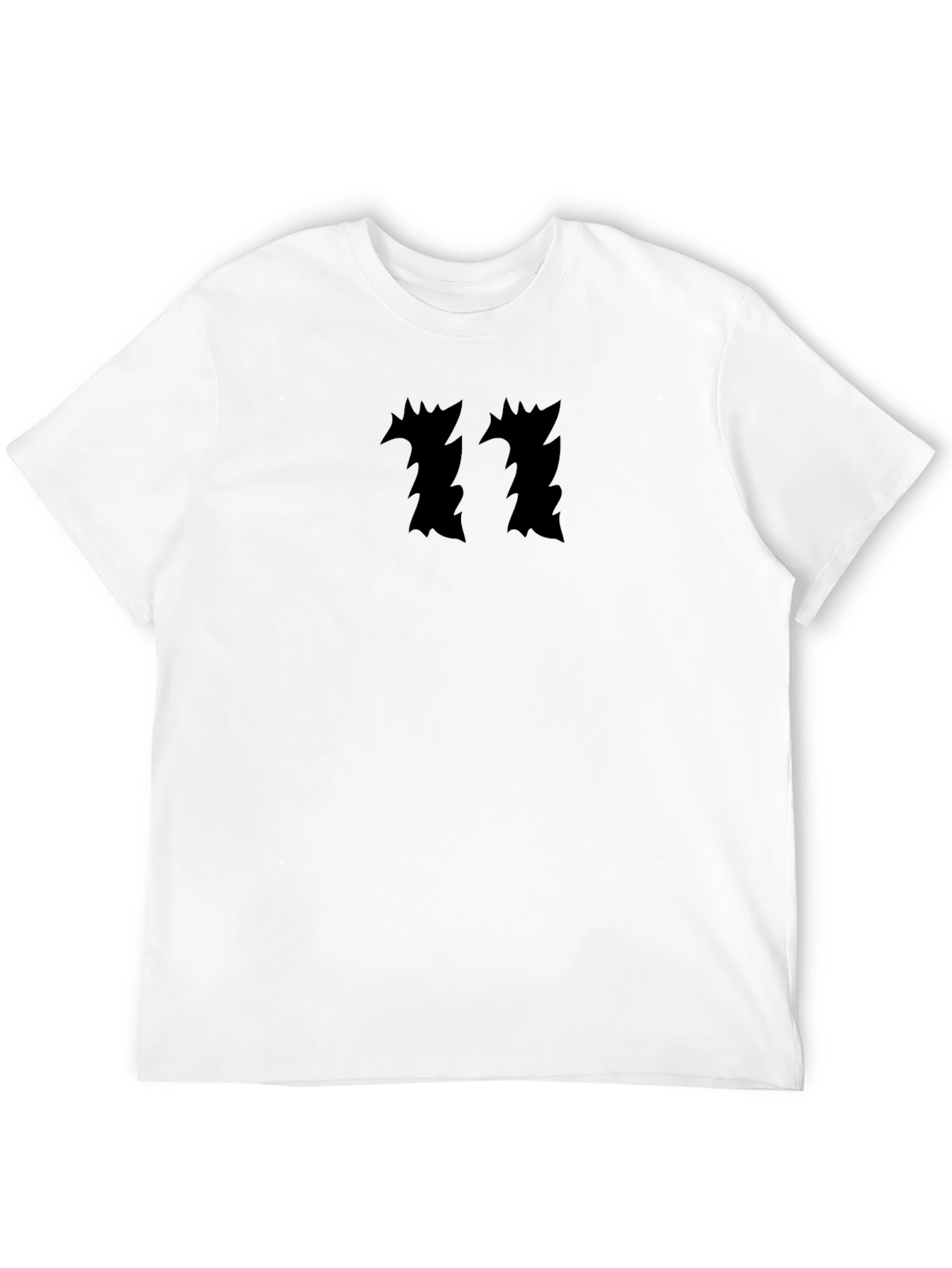 Edgy Graphic Tee - Abstract Number Print