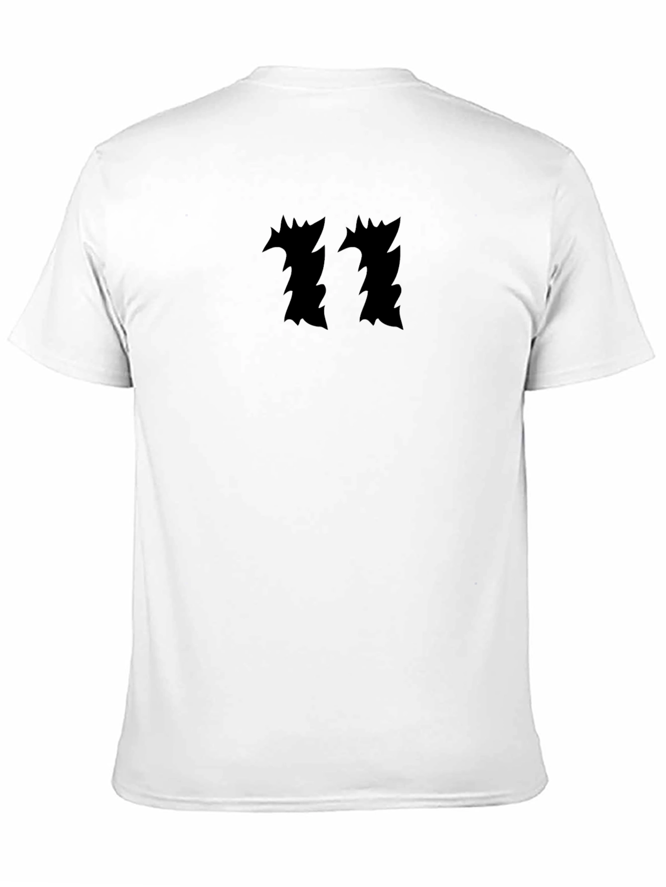 Edgy Graphic Tee - Abstract Number Print