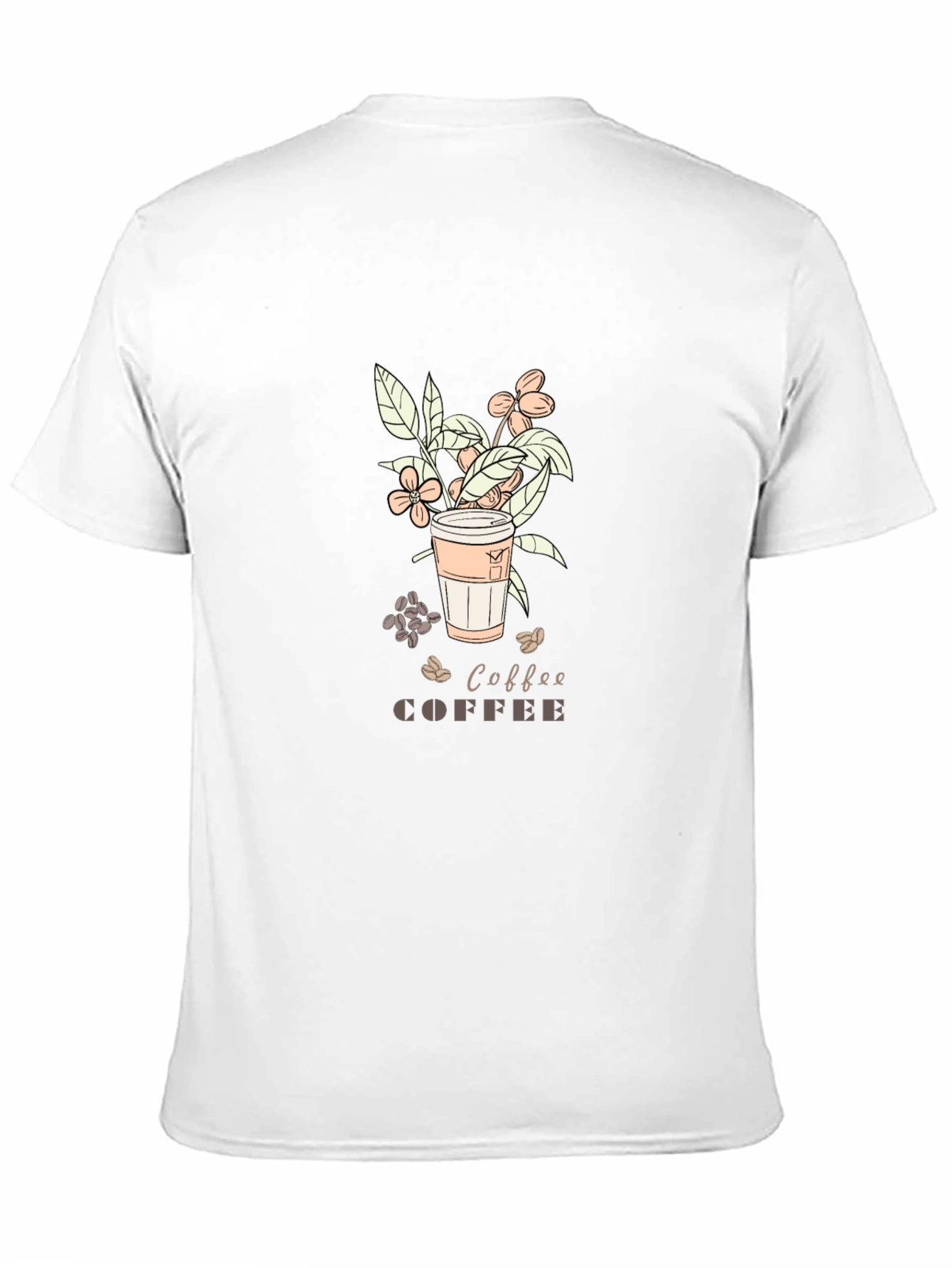 Coffee Lover T-Shirt - Graphic Print Soft Cotton Blend