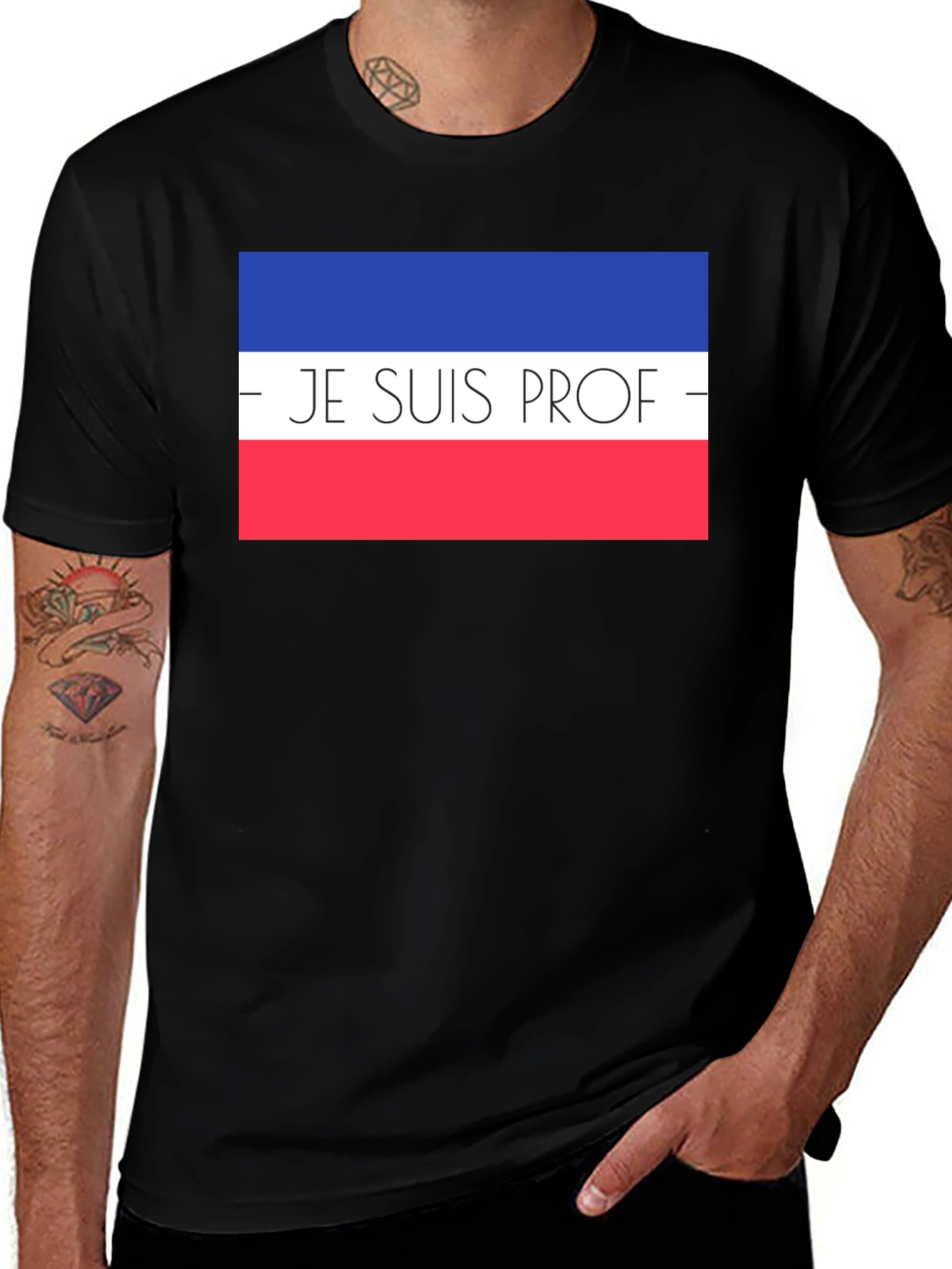 Je Suis Prof T-Shirt - French Teacher Pride Tee