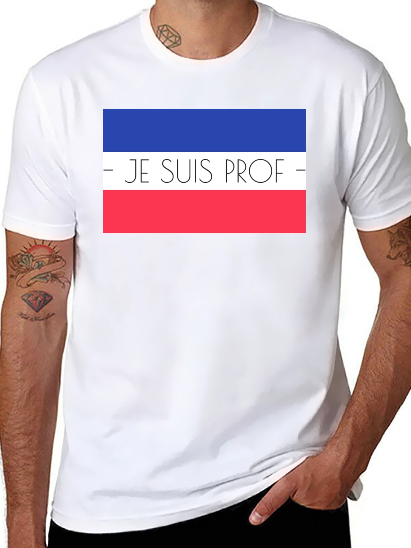 Je Suis Prof T-Shirt - French Teacher Pride Tee