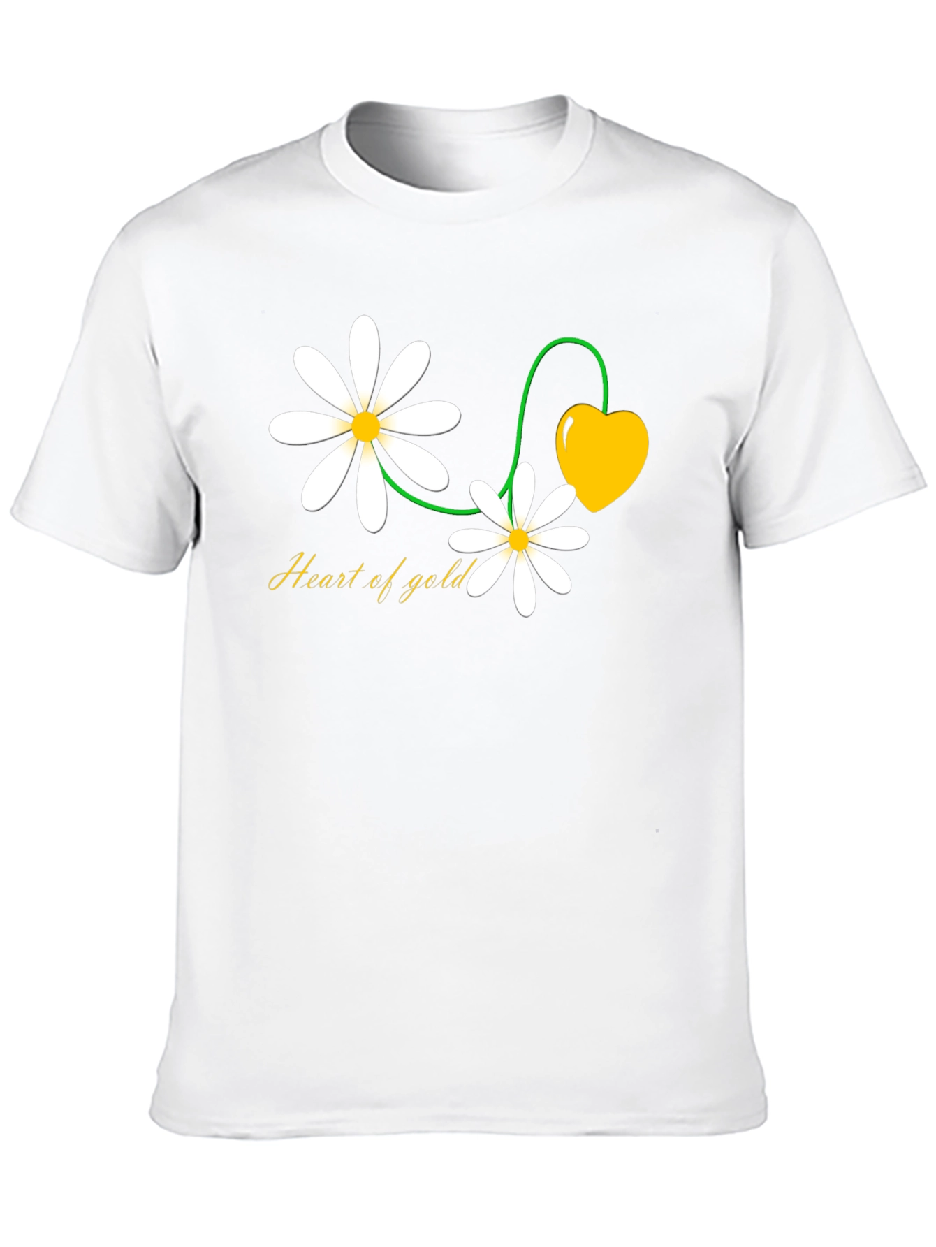 Heart of Gold Daisy T-Shirt