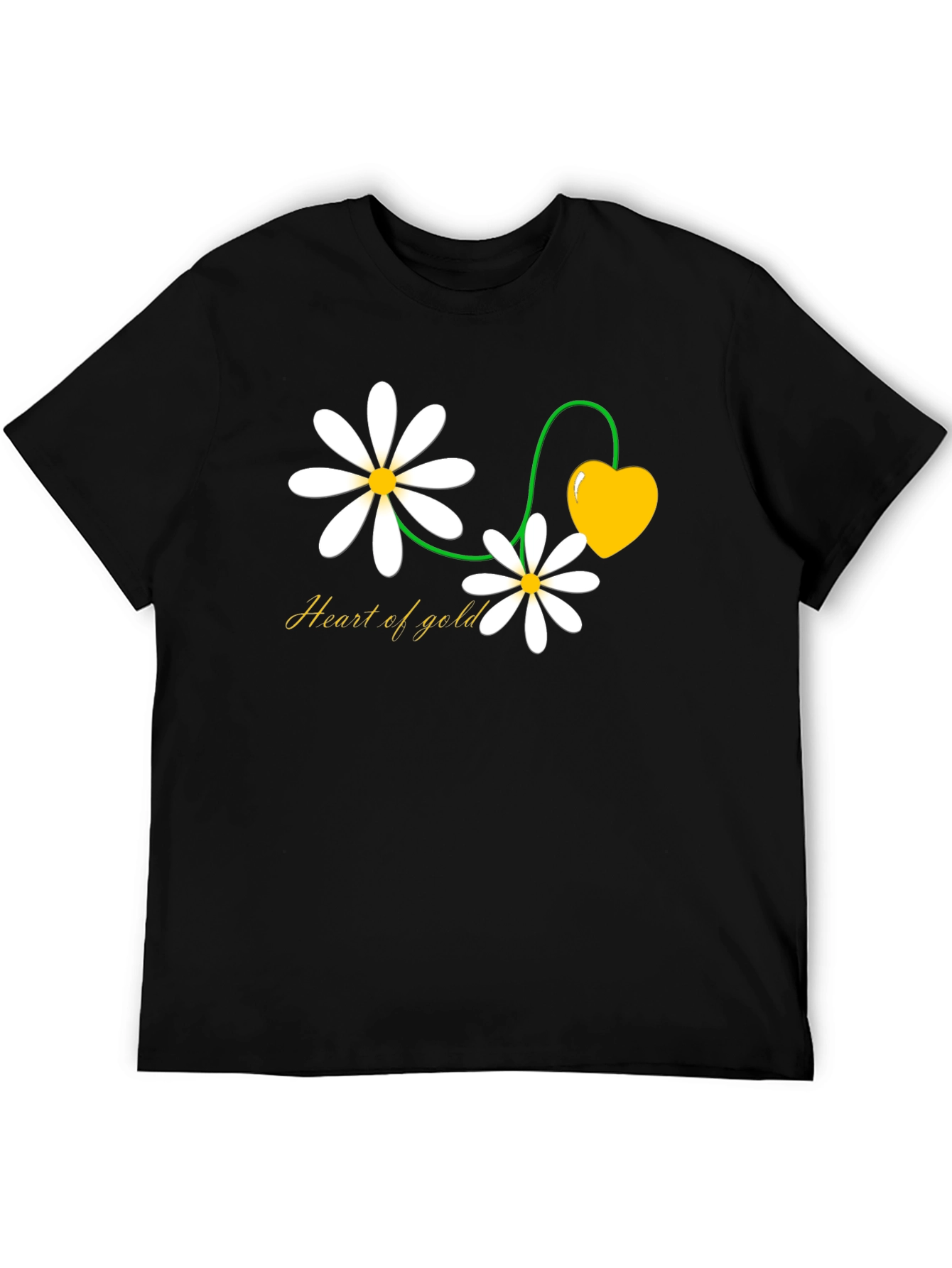 Heart of Gold Daisy T-Shirt